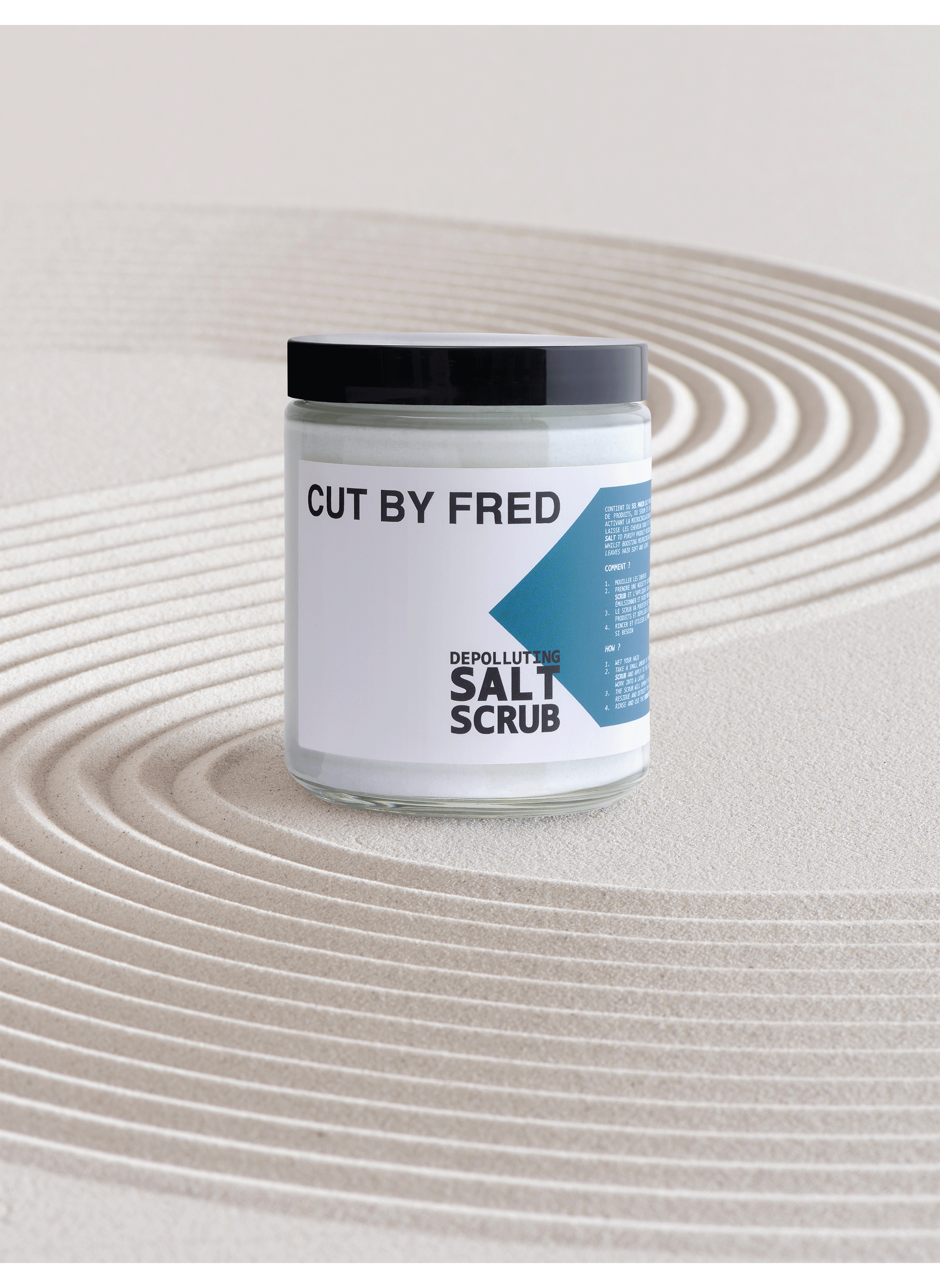 Depolluting Salt Scrub 300 g (10.6 oz) CUT BY FRED No color