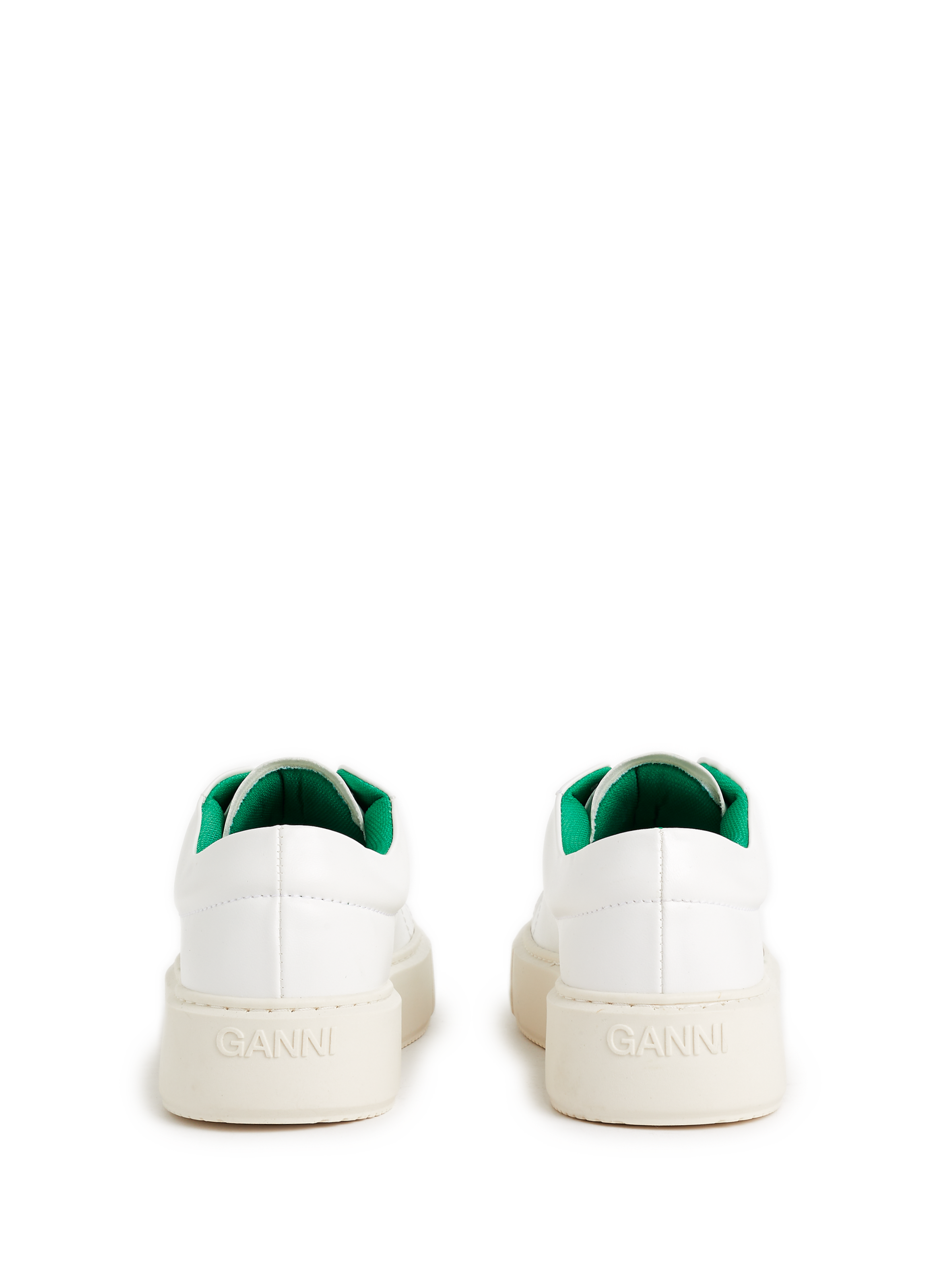 Sporty Mix Cupsole sneakers GANNI Green