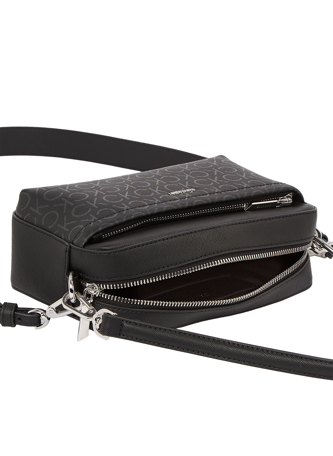 Sac à bandoulière à logo  CALVIN KLEIN Noir