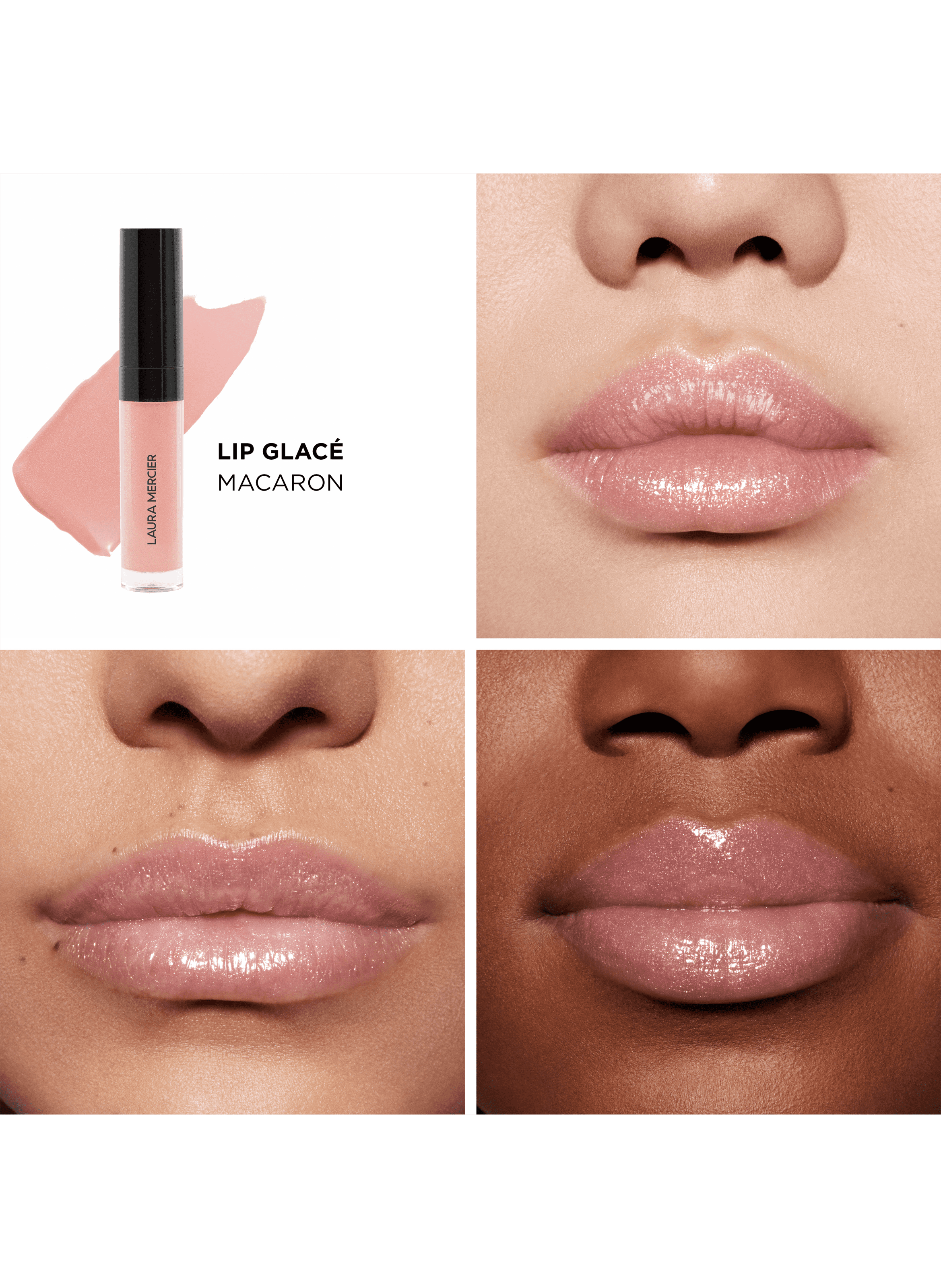 Gloss - Lip Glacé LAURA MERCIER 110 macaron