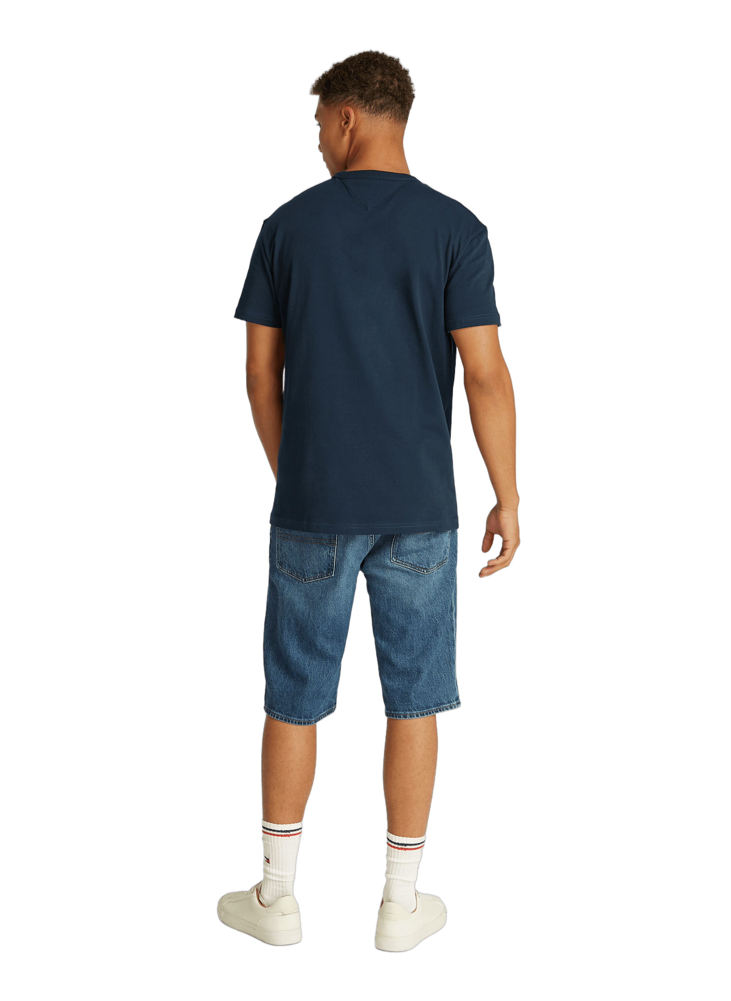 T-shirt en coton TOMMY HILFIGER Bleu