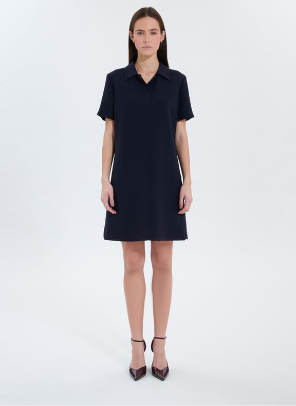 Robe nocturne droite - rodeo Bleu by ZAPA ZAPA Robe nocturne droite - rodeo Bleu