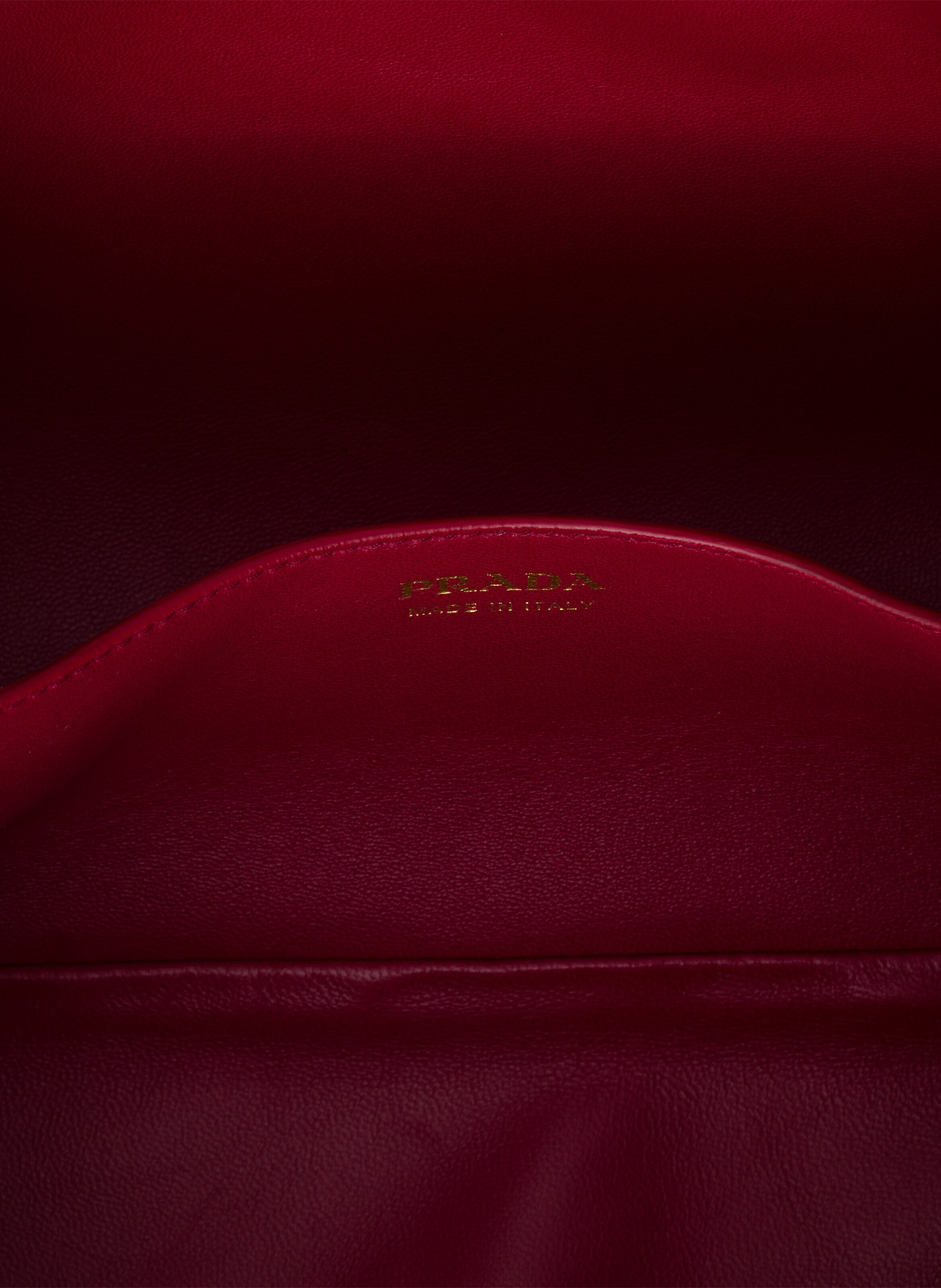 Petit sac prada tumulte en cuir nappa PRADA Rouge