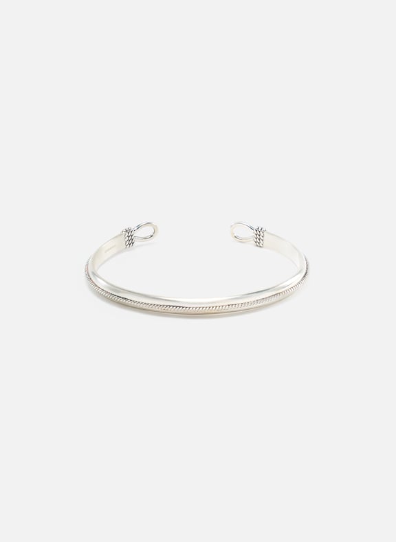 Silver lasso cuff Silver by SERGE DENIMES SERGE DENIMES Silver lasso cuff Silver