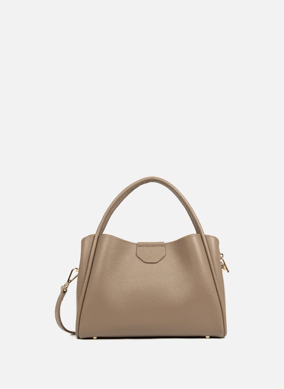 M handbag - Ida Double | Brown by LANCASTER M handbag - Ida Double Brown