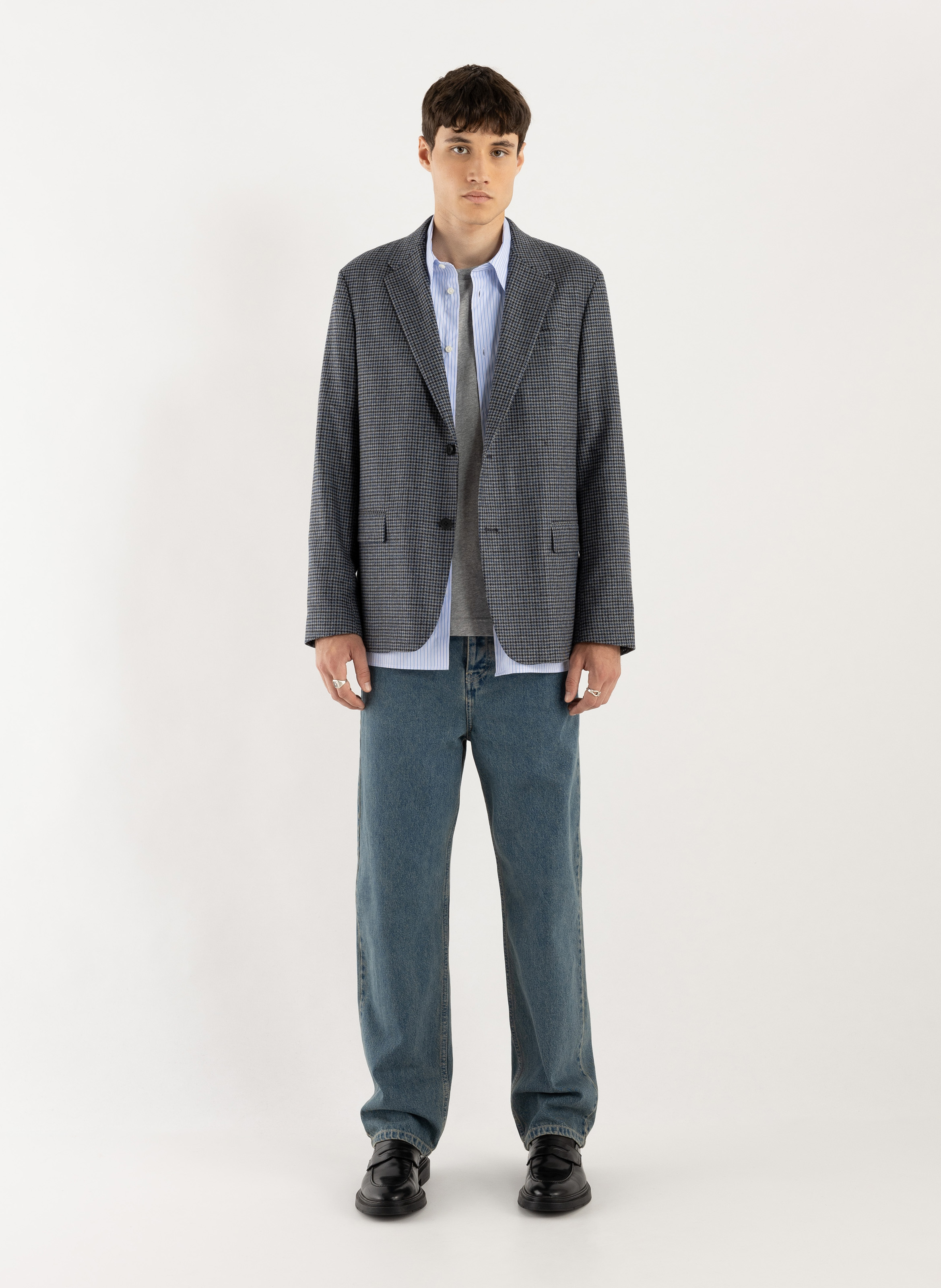 Veste de costume Grand en laine SAISON 1865 Bleu