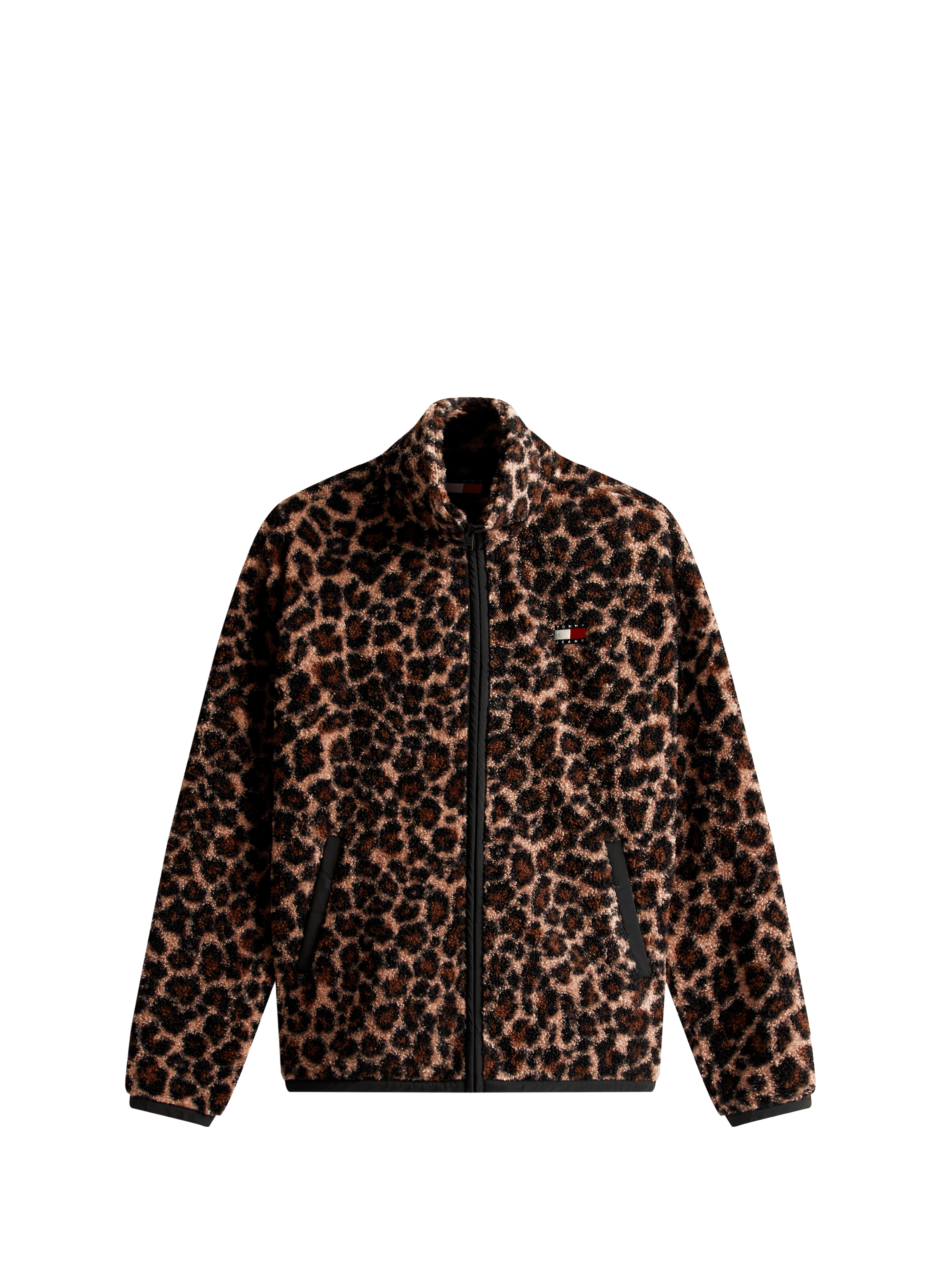 Veste oversize en polaire TOMMY HILFIGER Multicolore