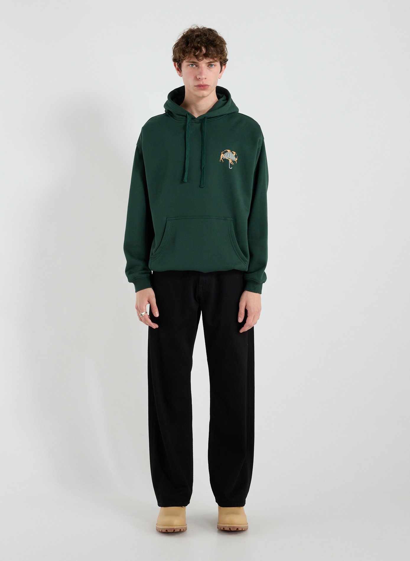 Wide leg selvedge cotton jeans OUR LEGACY Black