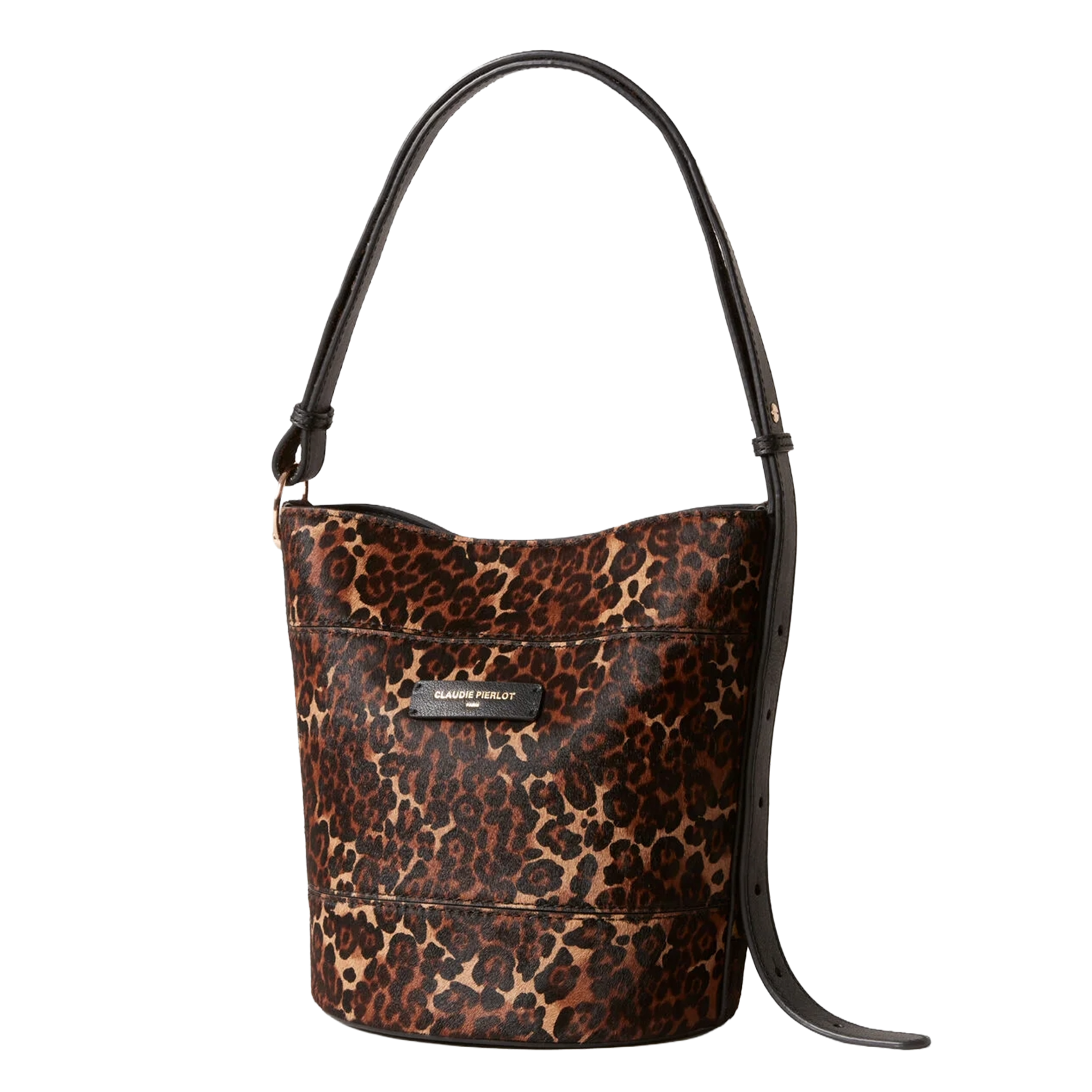 Sac seau en cuir imprimé solveig CLAUDIE PIERLOT Multicolore