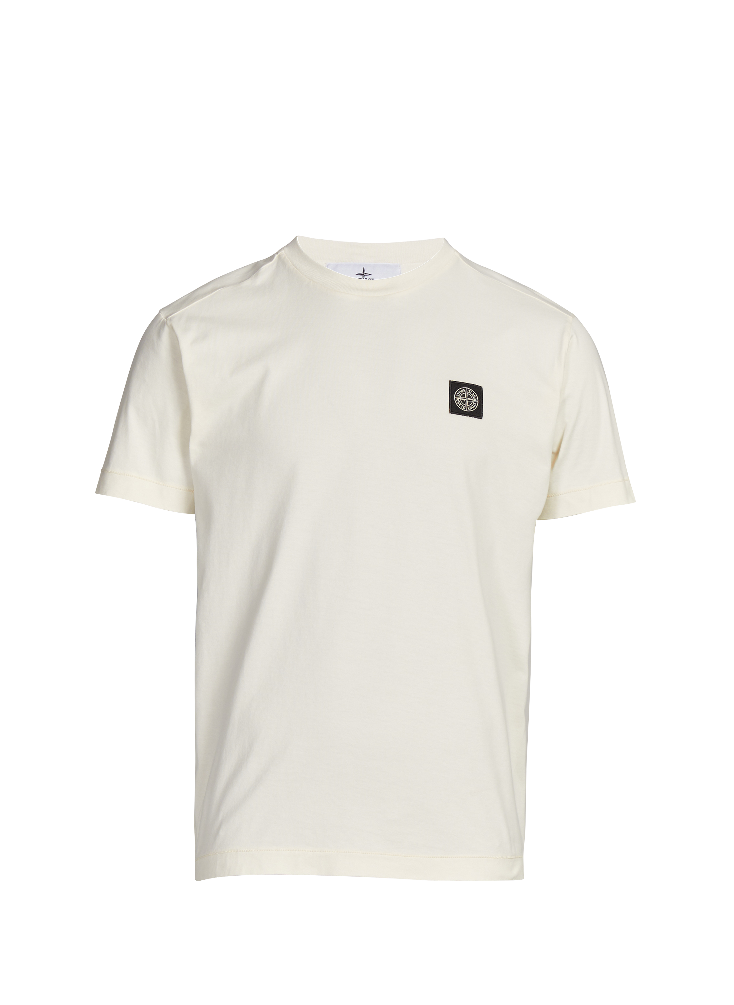 Classic Cotton T-Shirt STONE ISLAND Beige