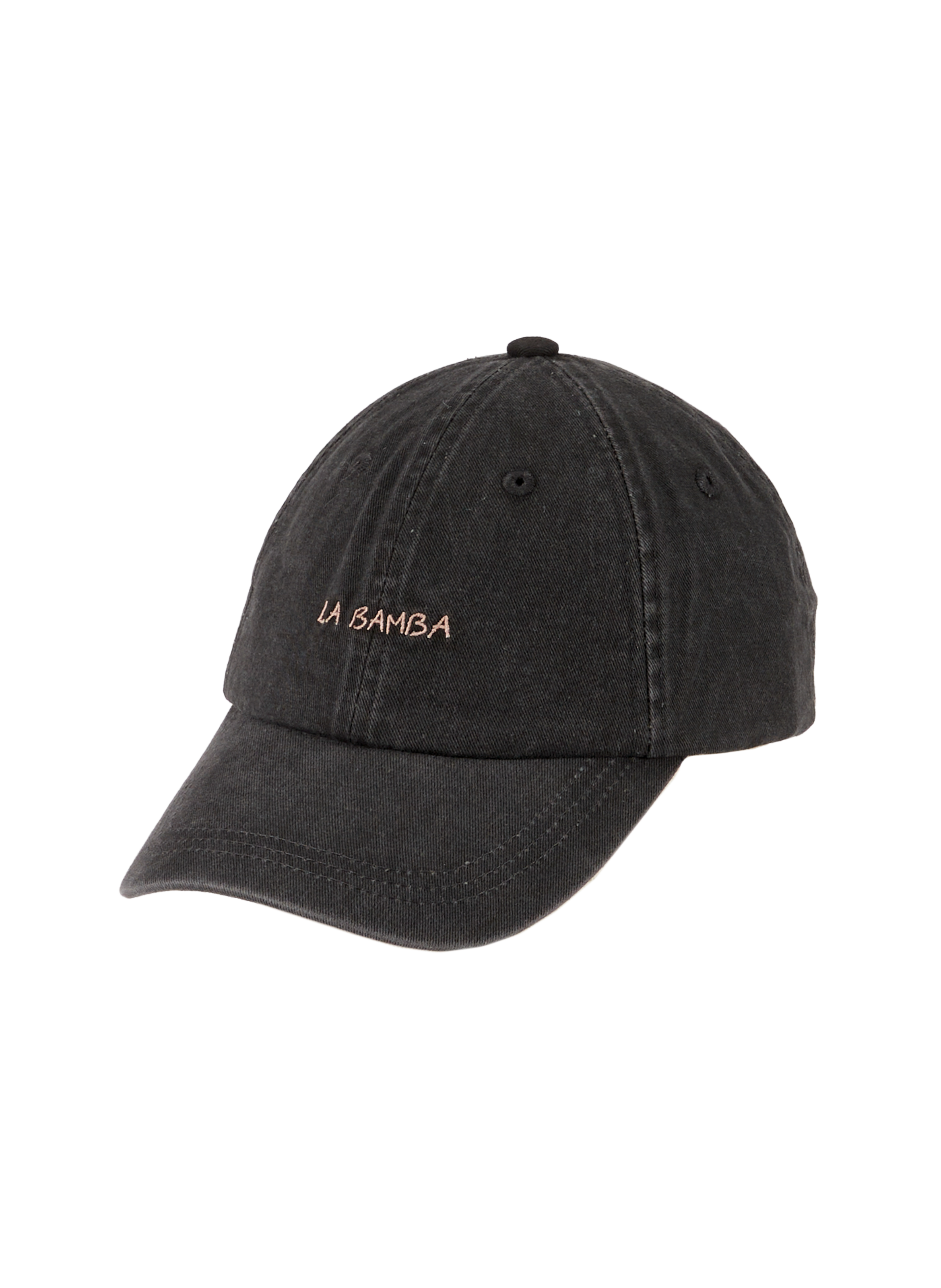 Casquette Beaumont brodée en coton MAISON LABICHE Noir