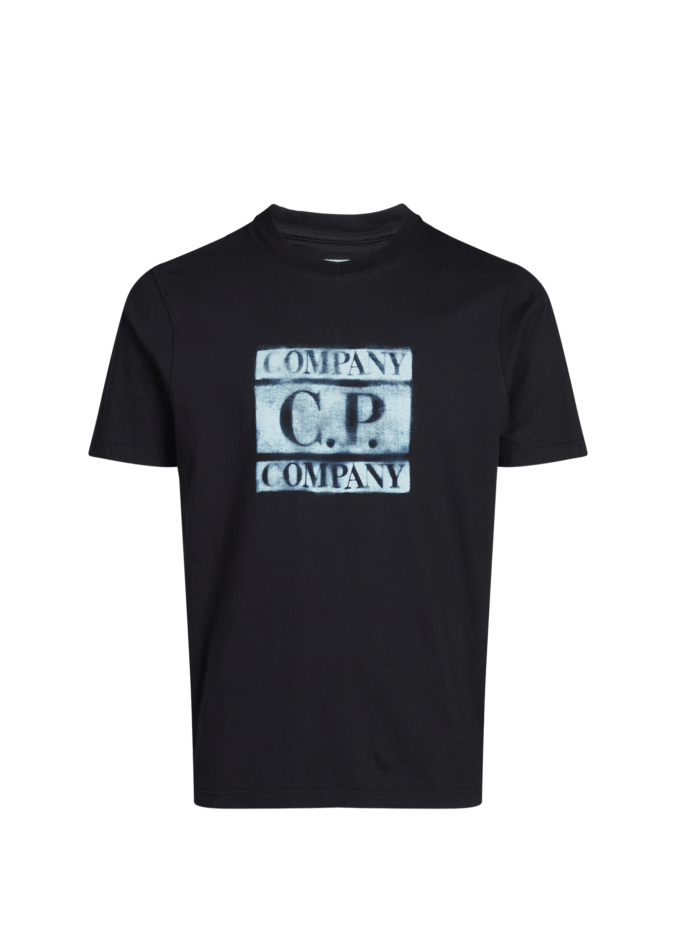 Cotton Logo T-shirt  Total eclipse