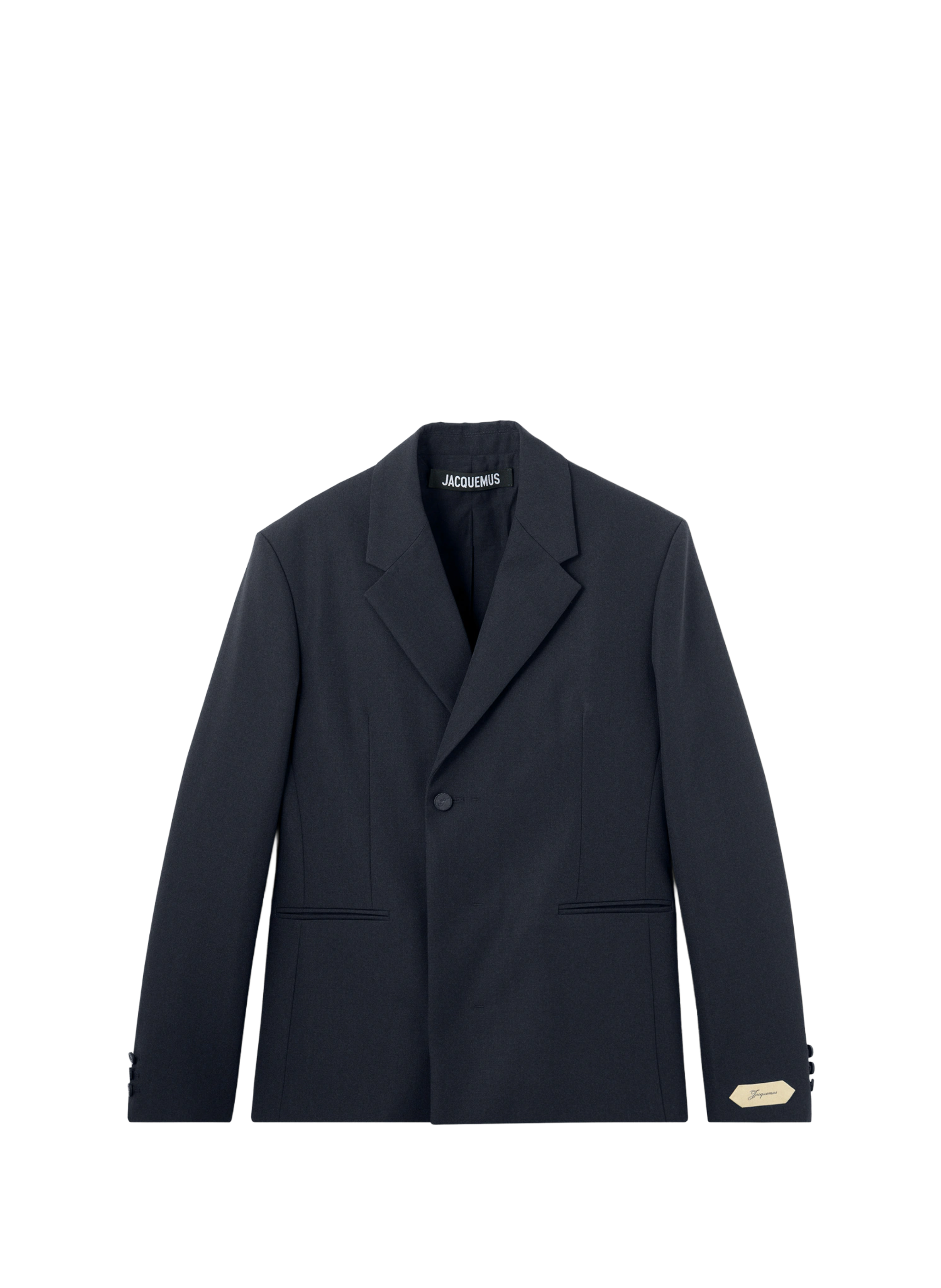 La veste Melo col tailleur JACQUEMUS Bleu