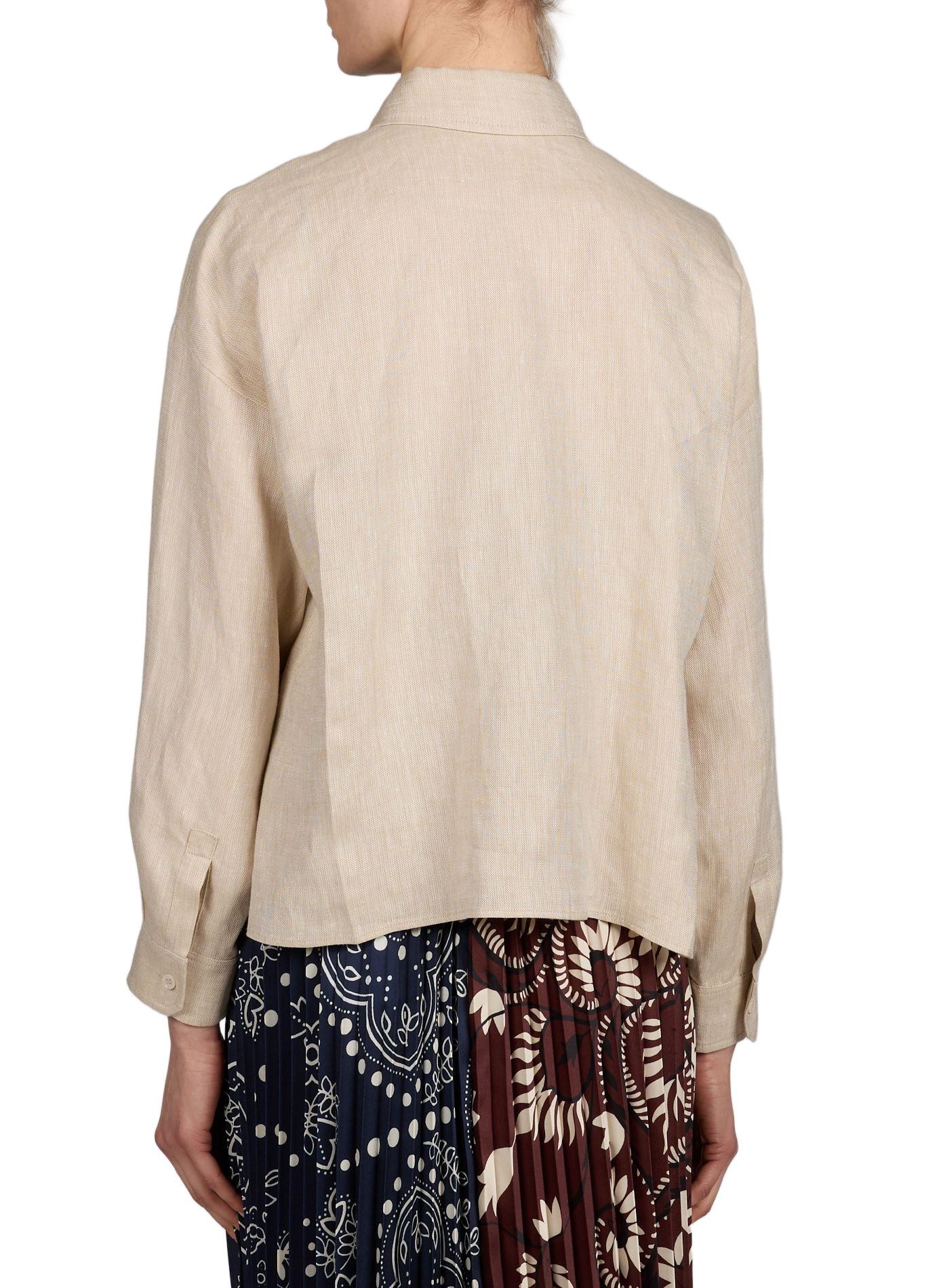 Chemise ample en lin MAX MARA WEEK END Beige