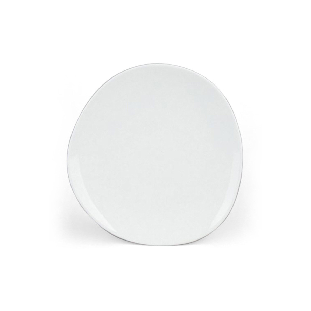 Sven - assiette dessert (lot de 6) MEDARD DE NOBLAT Blanc