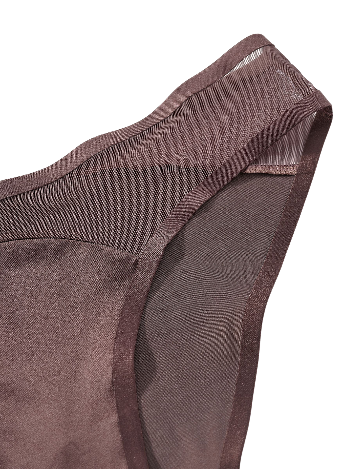 Solid White Culotte with Transparent Edges PASSIONATA Black