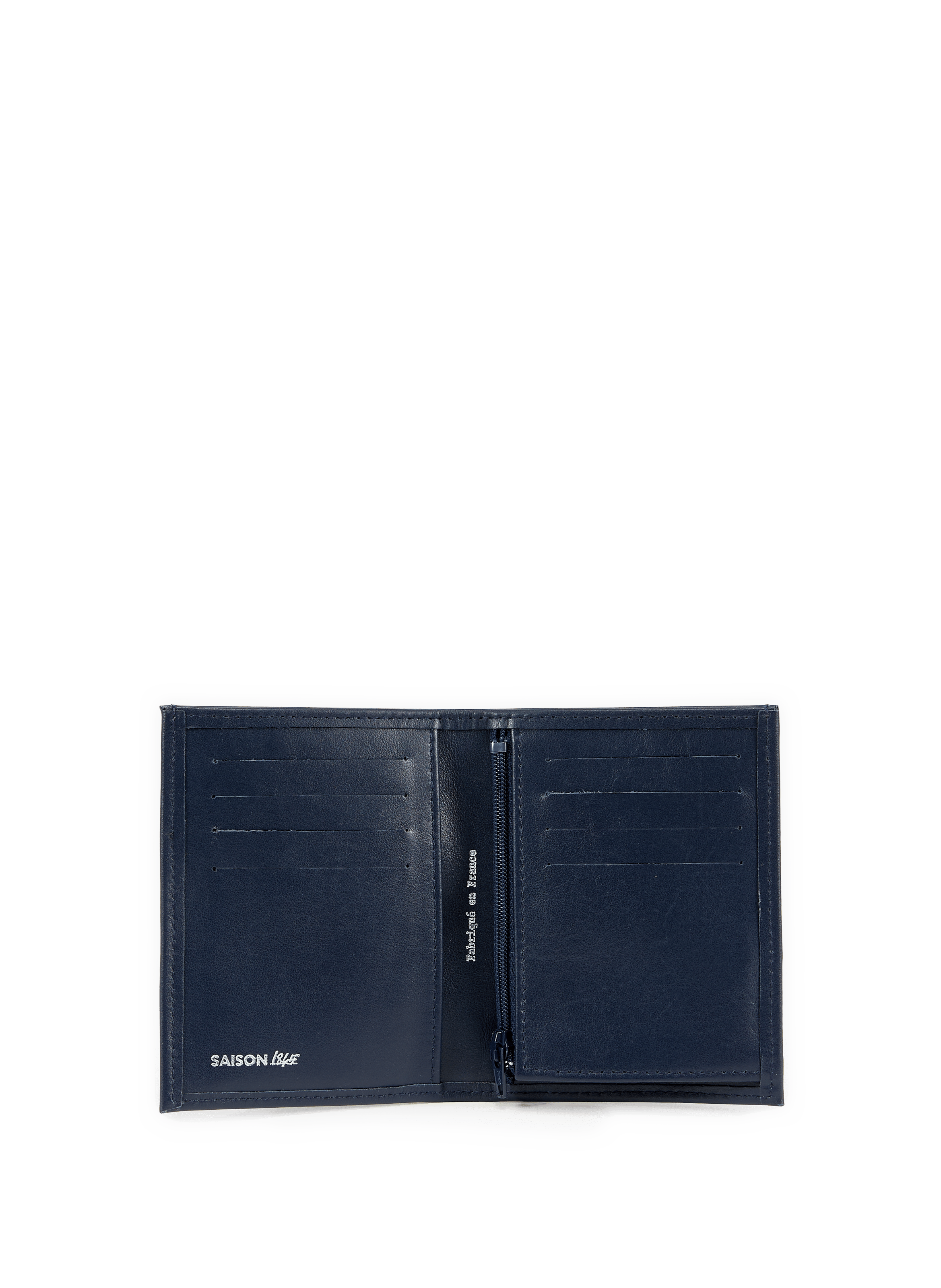Leather card holder SAISON 1865 Blue