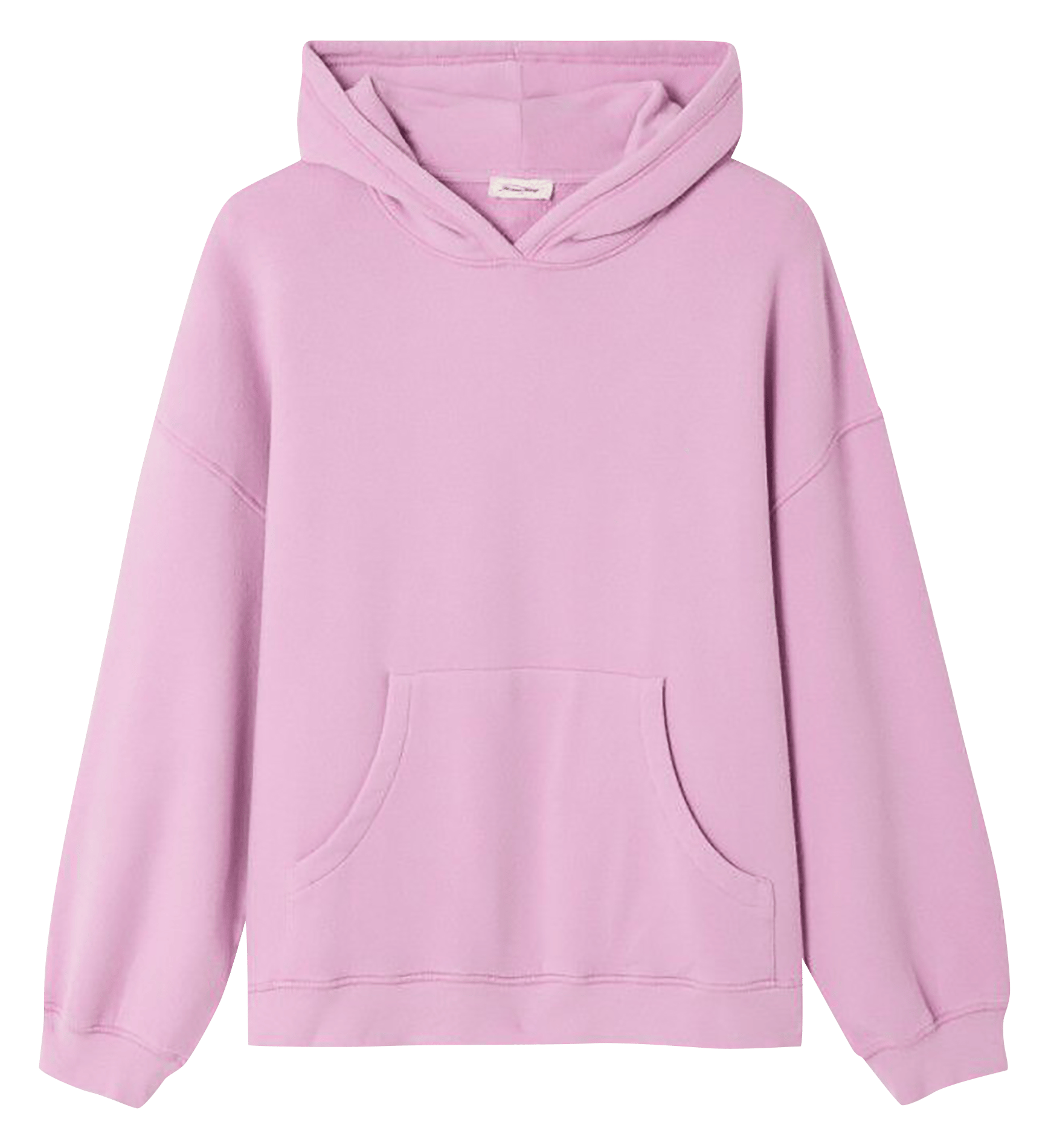 Sweat à capuche ample chiné atubay AMERICAN VINTAGE Rose