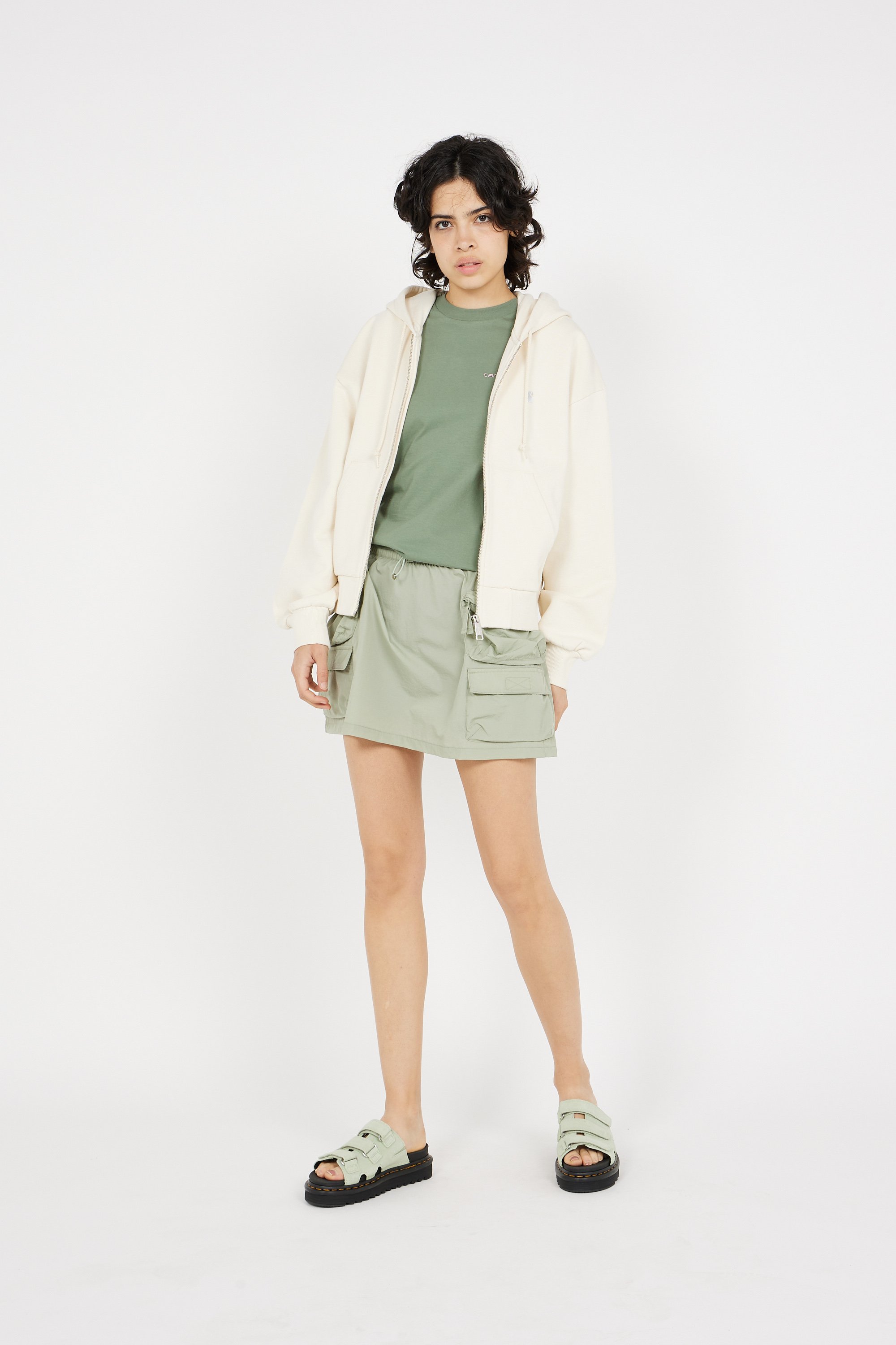 Hoodie w' hooded casey jacket CARHARTT WIP Beige