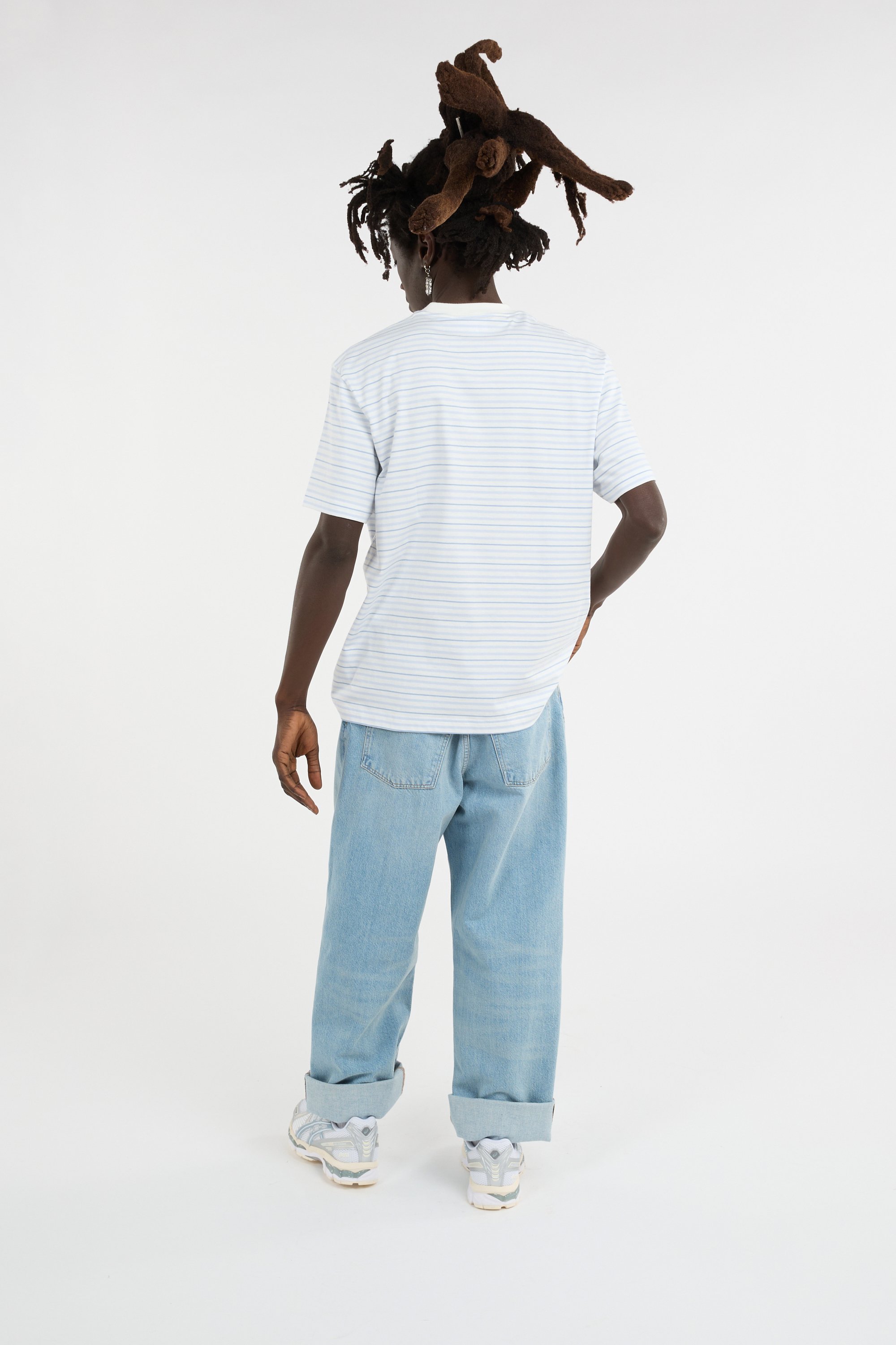 T-shirt tee-shirt LACOSTE Bleu