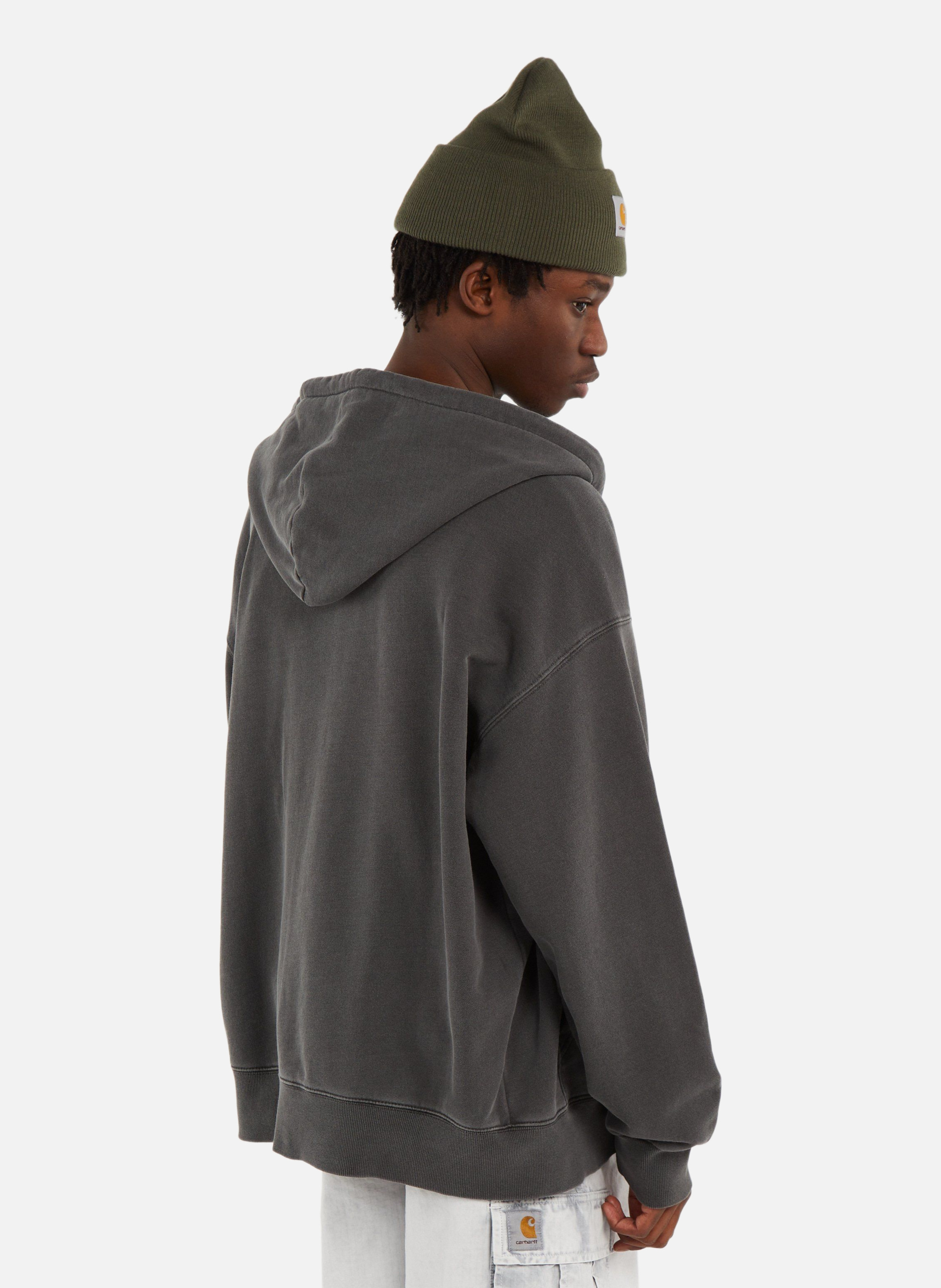 Hoodie zippé hooded nelson CARHARTT WIP Noir