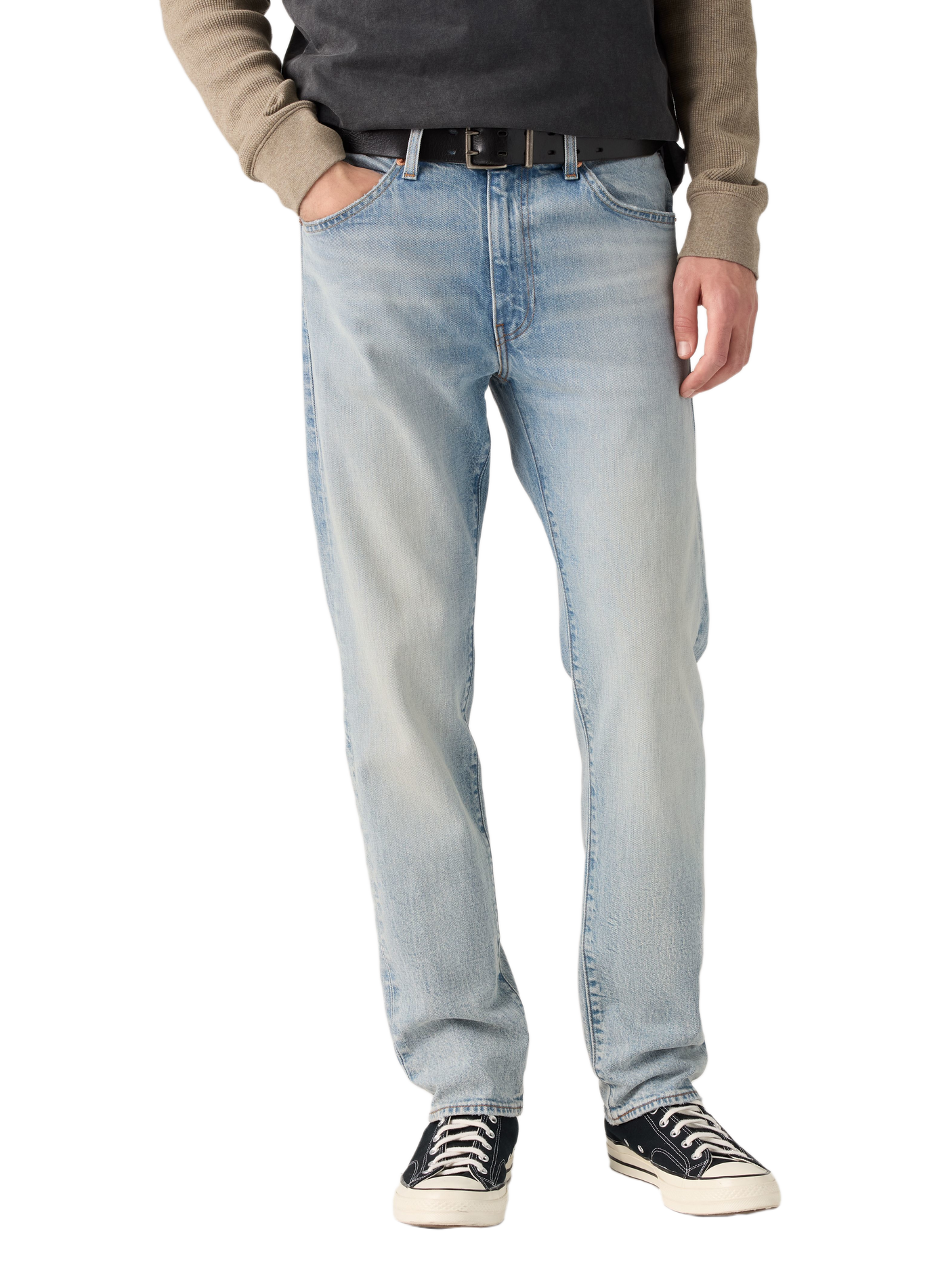Rechte jeans van gemengd katoen LEVI'S Blauw