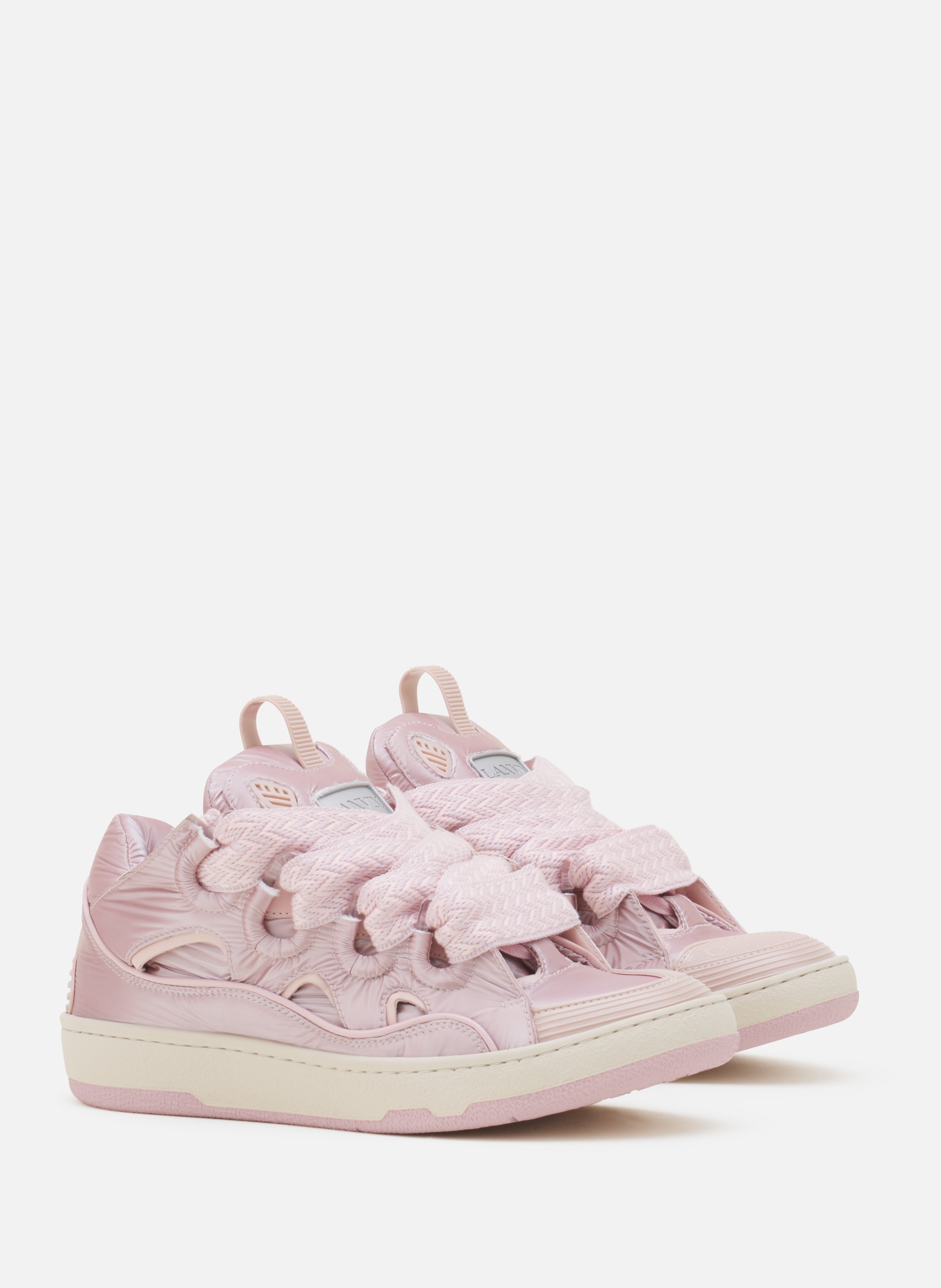 Sneakers curb en nylon LANVIN Rose