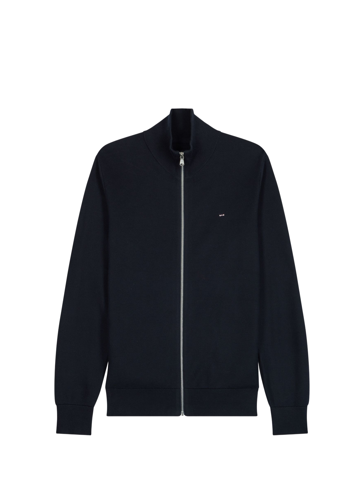 High-neck cardigan EDEN PARK Blue