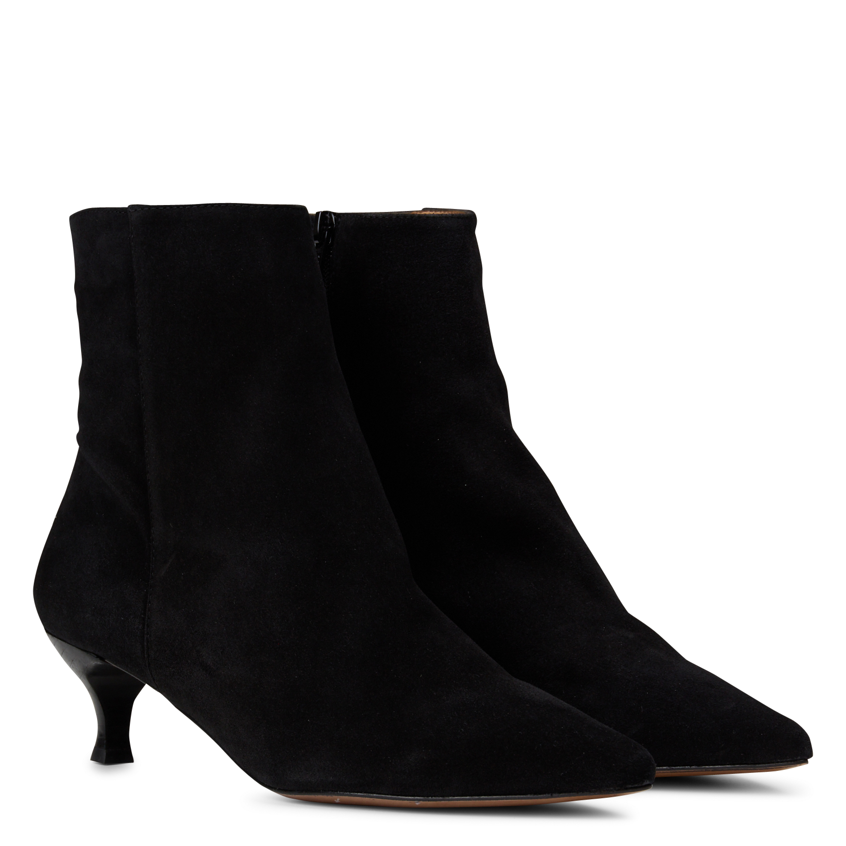 Bottines en cuir kamille ANTHOLOGY Noir