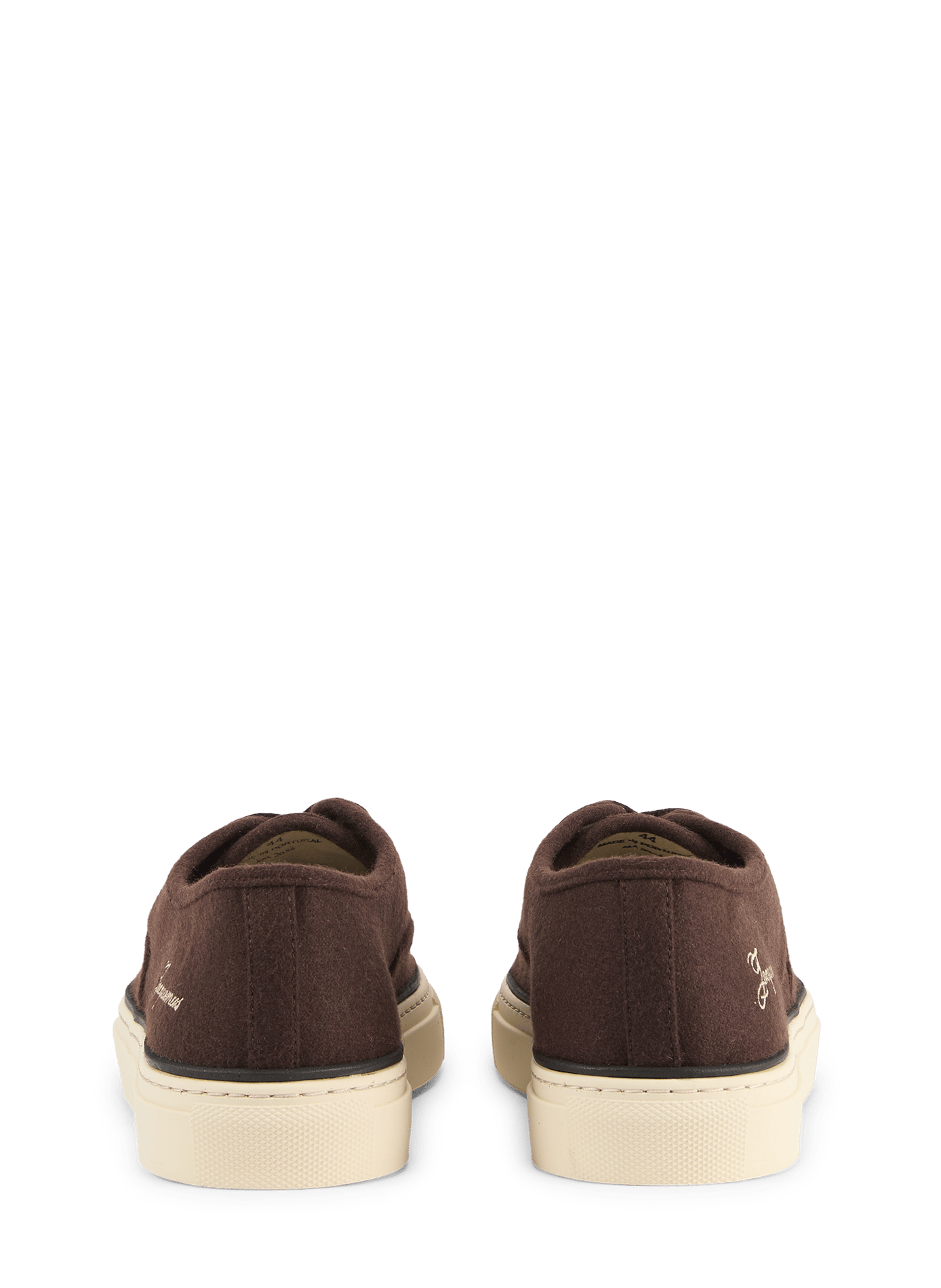 Les baskets Féfé en laine mélangée JACQUEMUS Marron