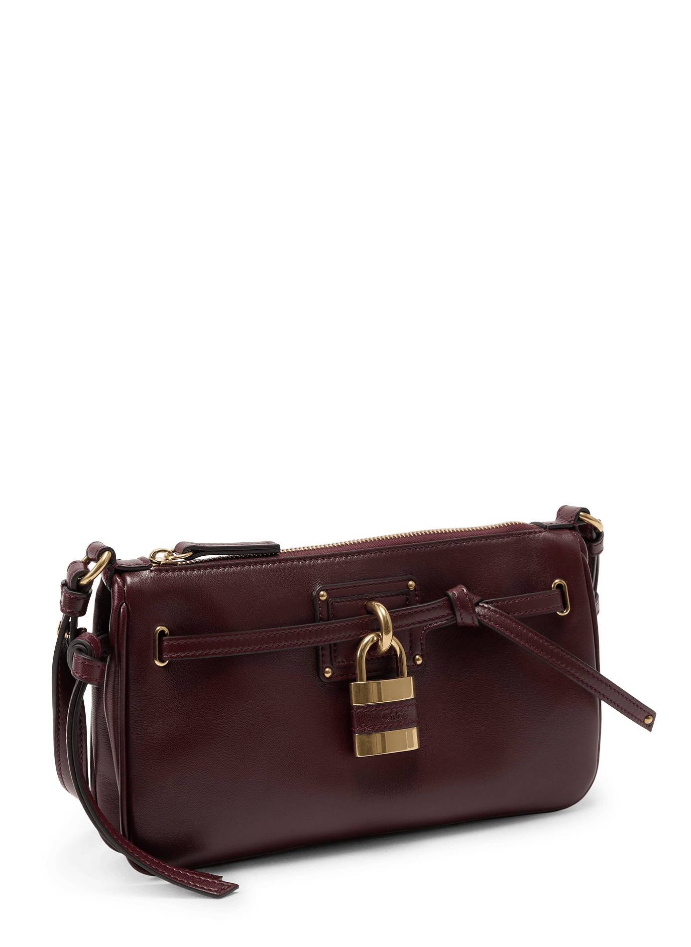 Sac porté épaule Paddington Sling en cuir | Rouge CHLOÉ Femme