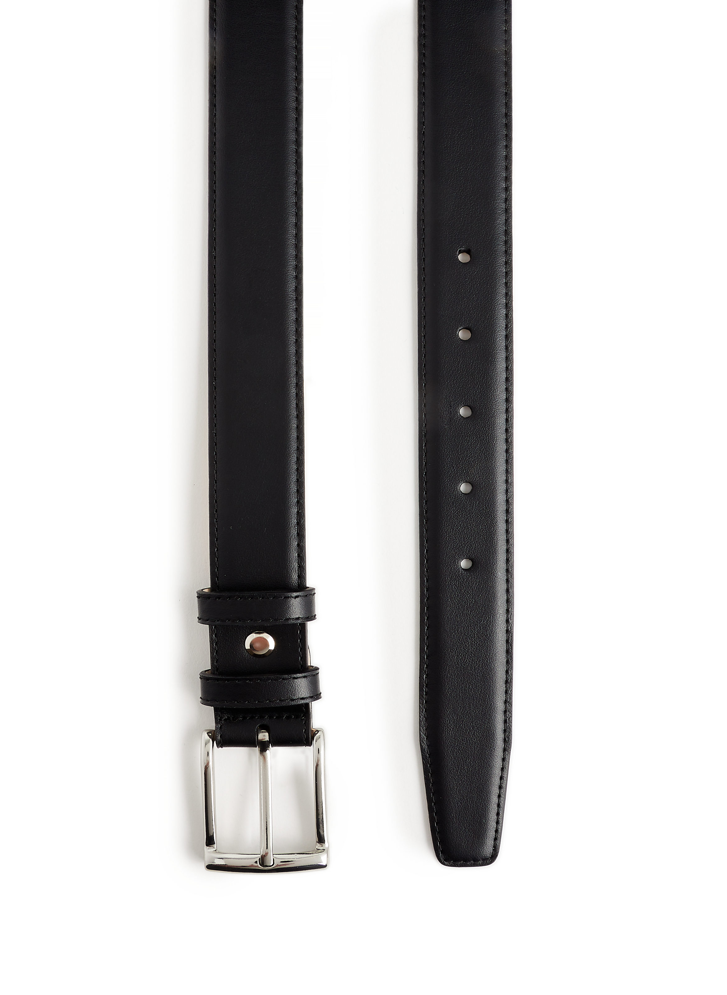 Kat calfskin leather belt AU PRINTEMPS PARIS Black