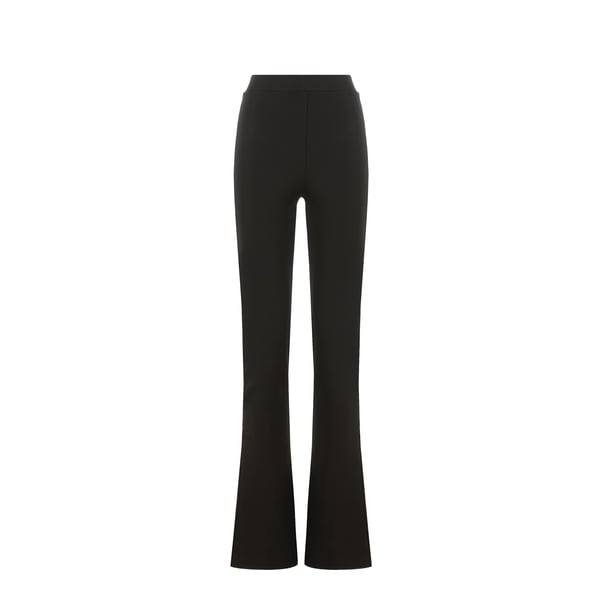 Pantalon évasé en nylon
