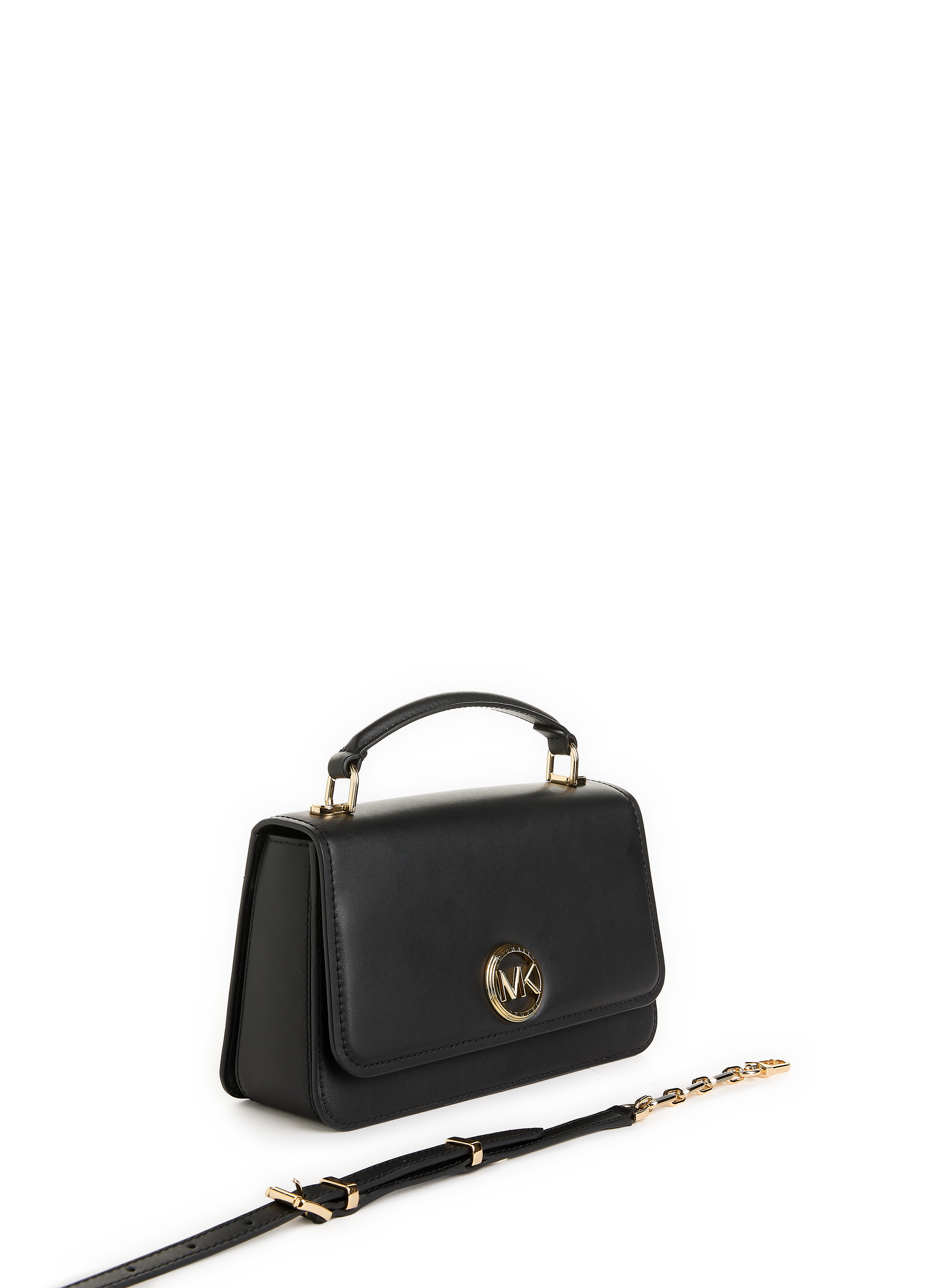 Cleo leather handbag Black