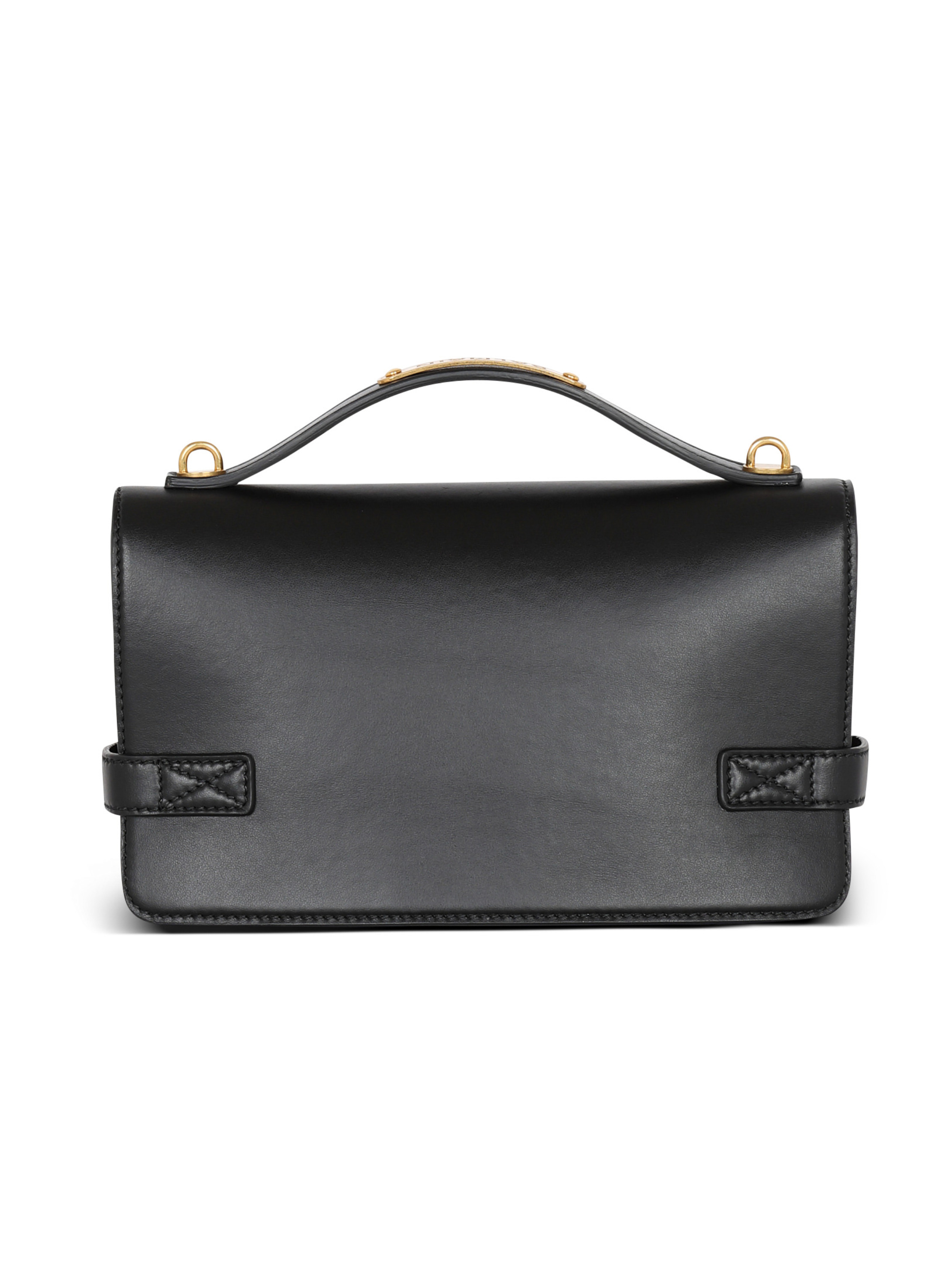Sac b-buzz 24 en cuir lisse BALMAIN Noir