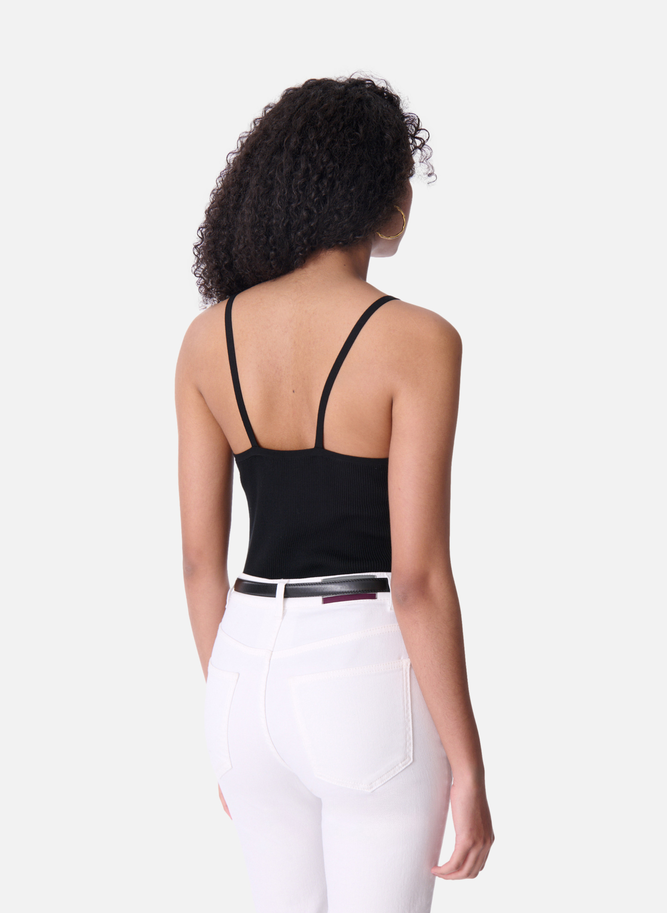 Top sans manche ernice VANESSA BRUNO Noir