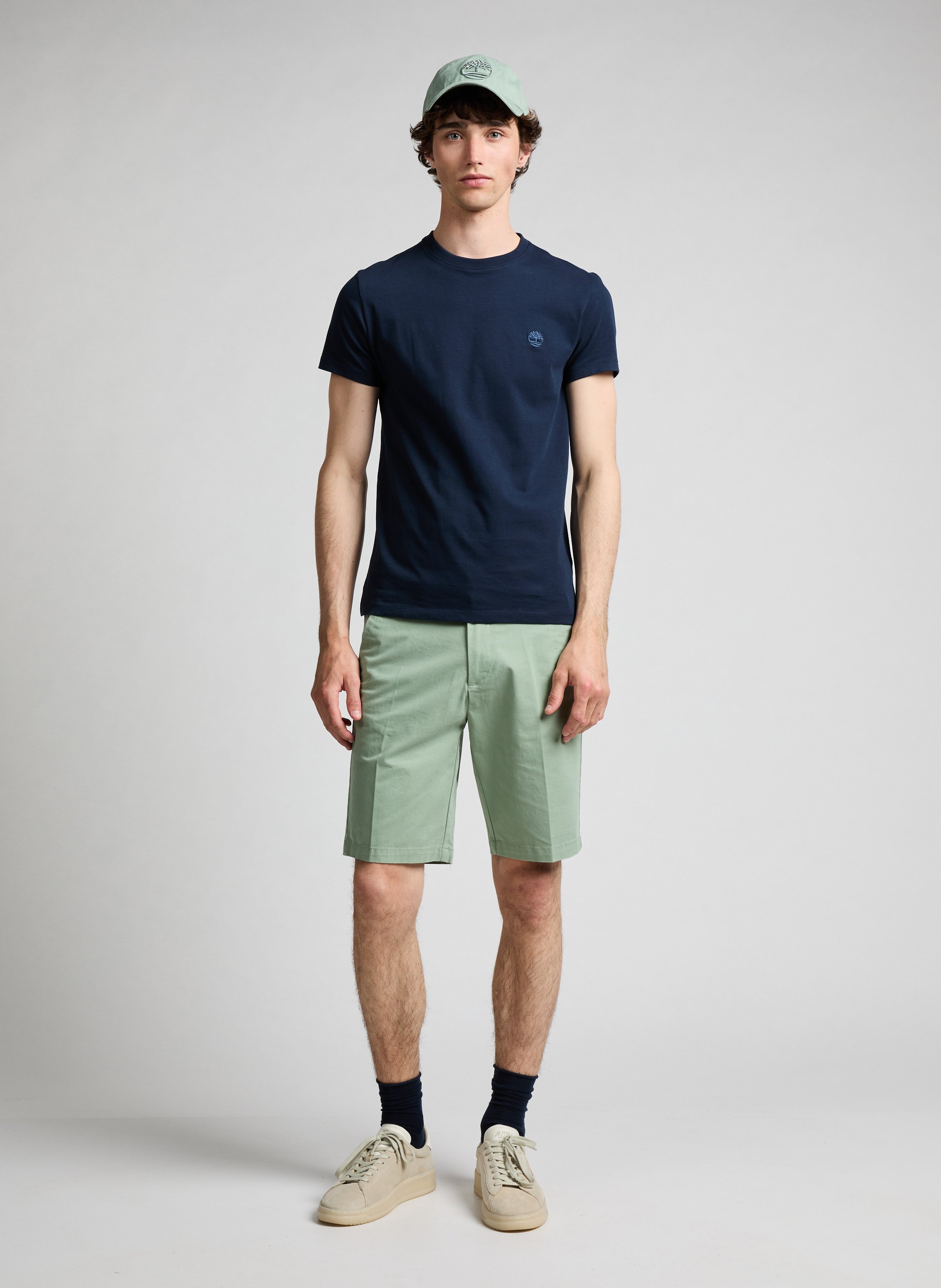 Cotton T-shirt TIMBERLAND Blue
