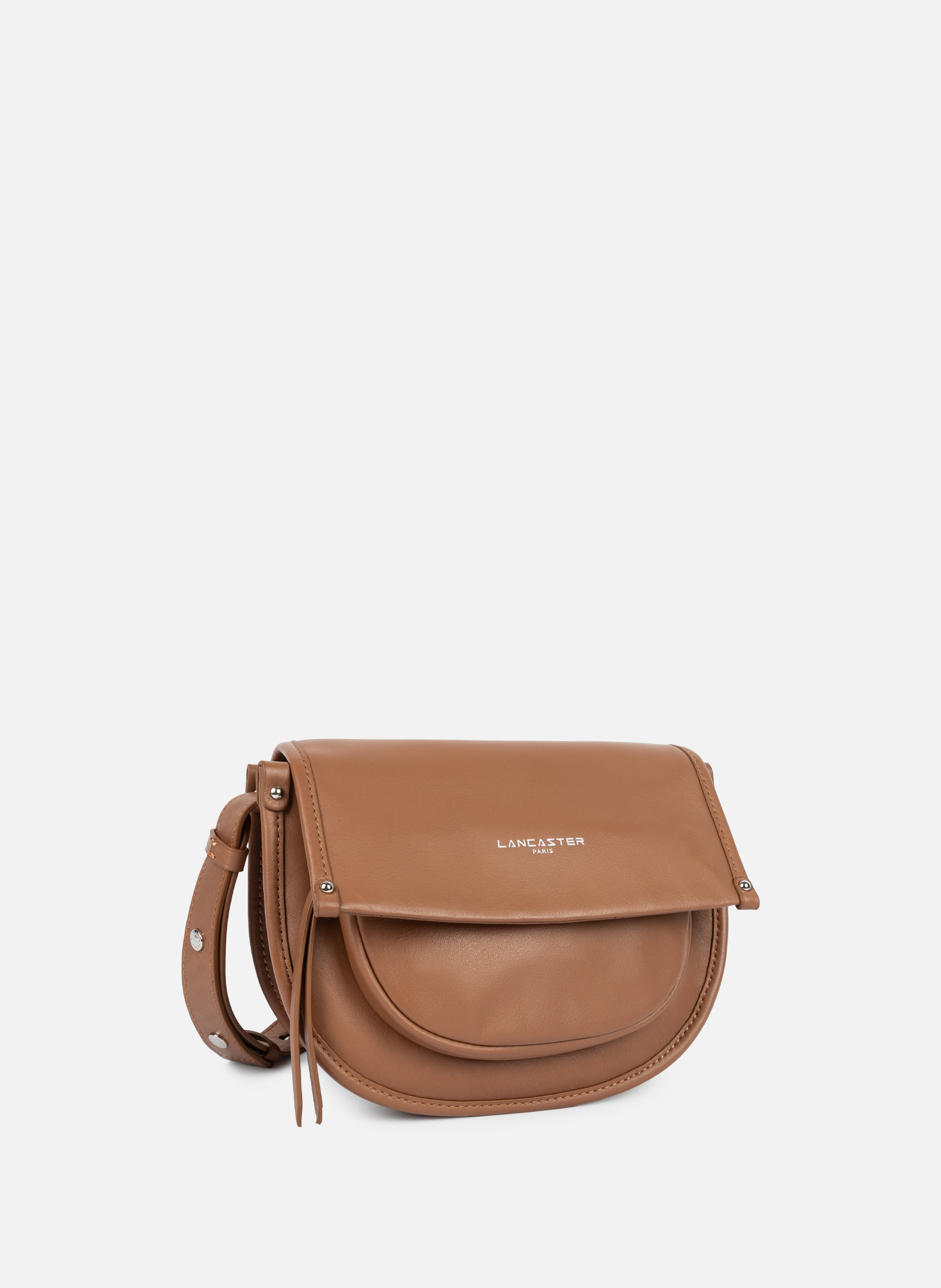 Petit sac besace - soft selma LANCASTER Marron