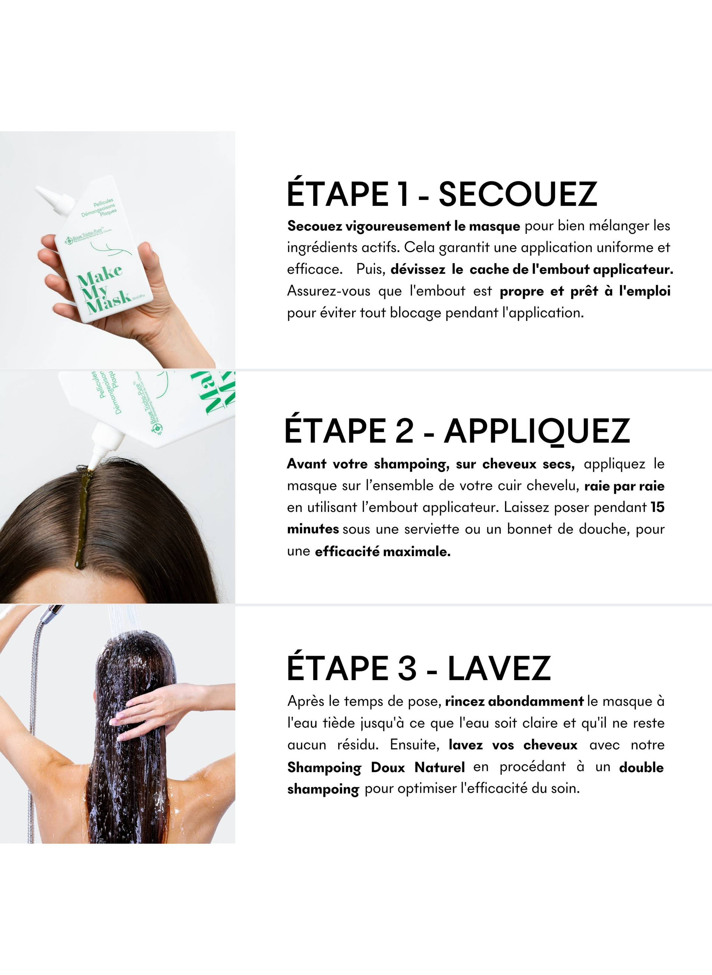 Boue Tricho-Force - Antichute MAKE MY MASK No color