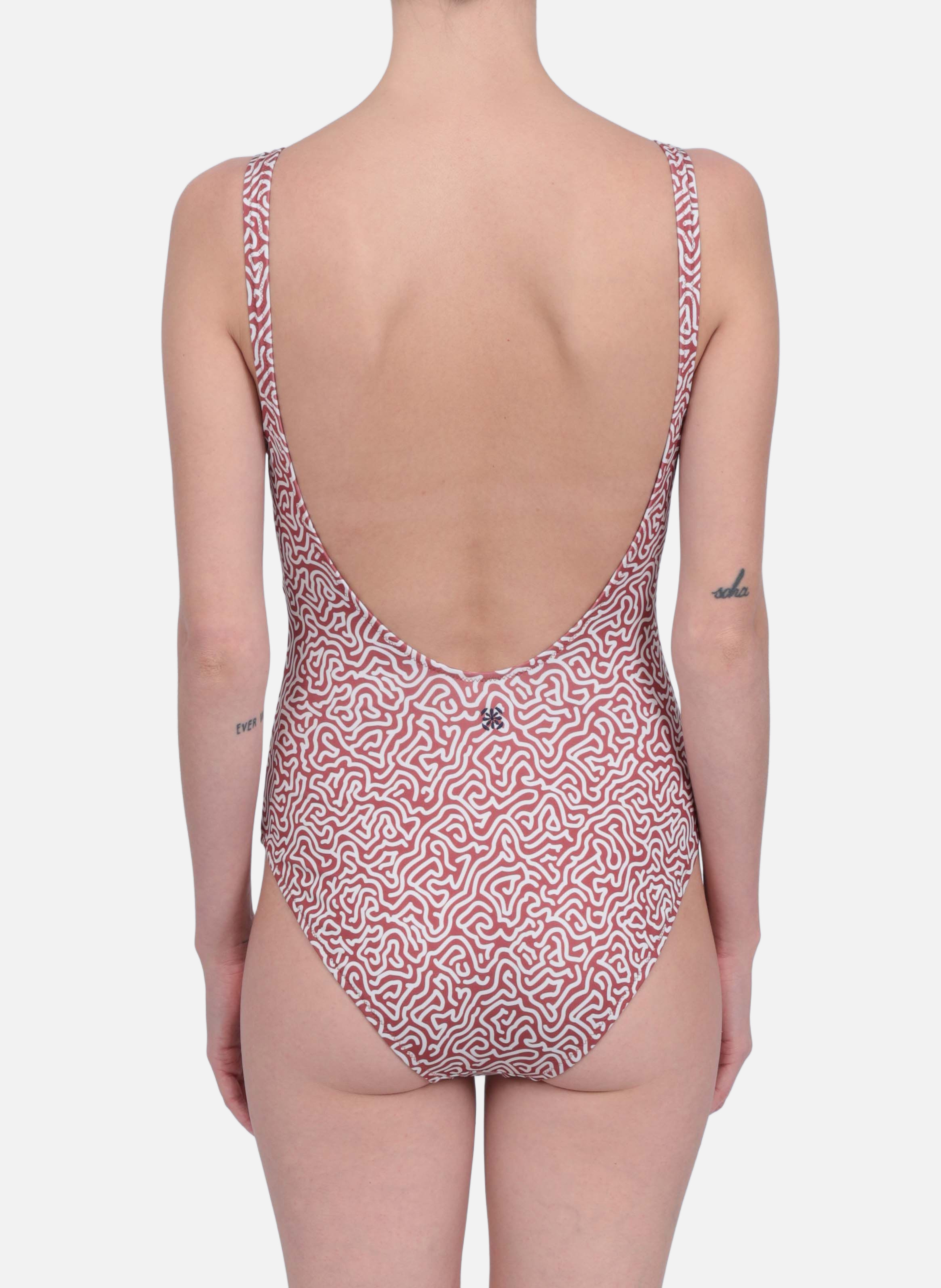 Maillot de bain une pièce  - kalahari GILI'S Marron