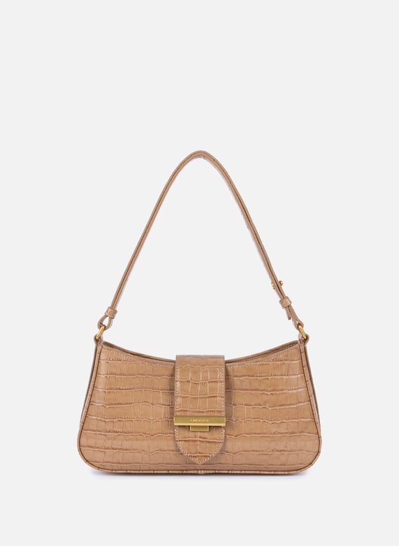 Sac besace - exo ily | Marron by LANCASTER Sac besace - exo ily Marron