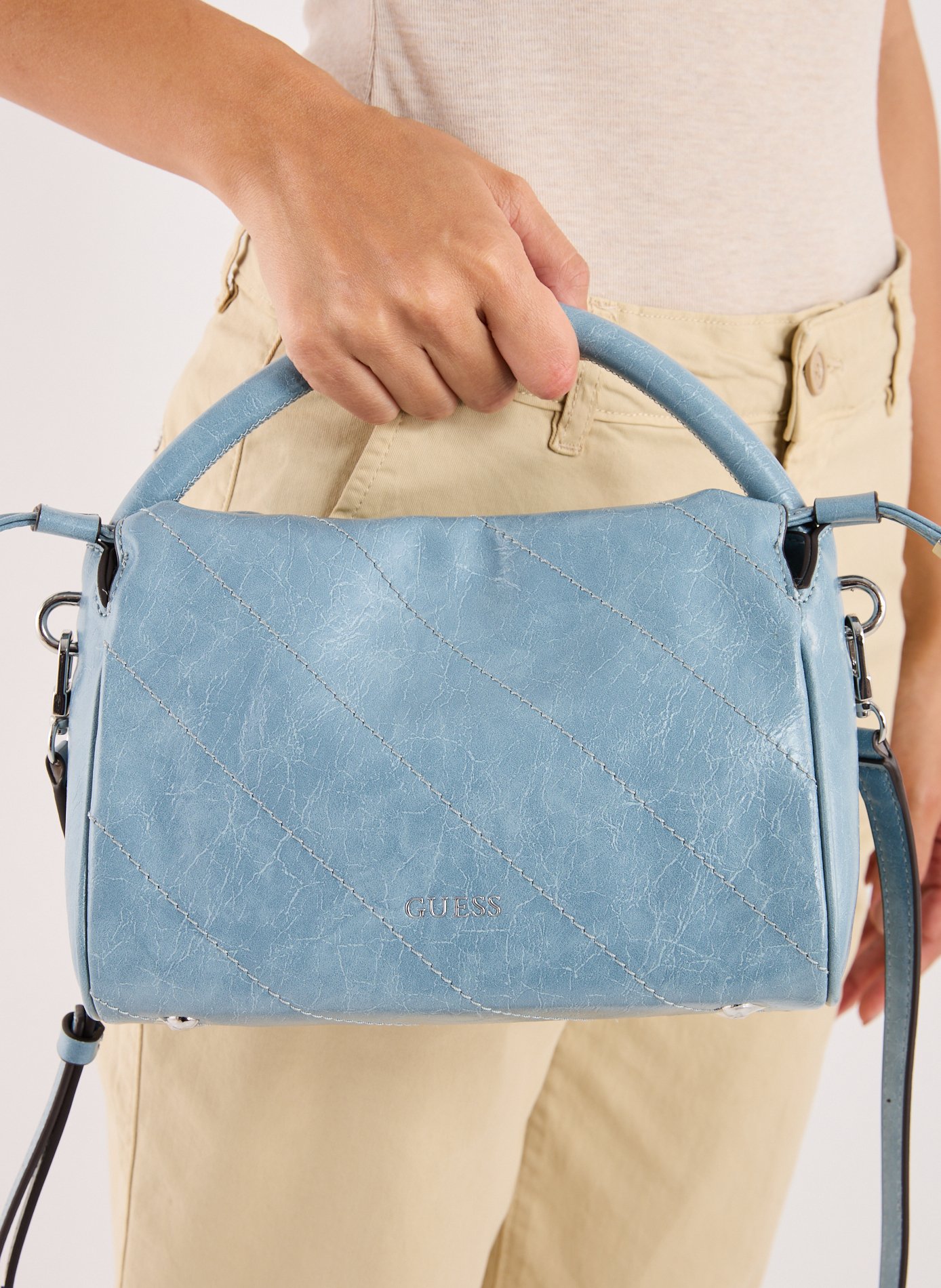 Amys shoulder bag GUESS Blue