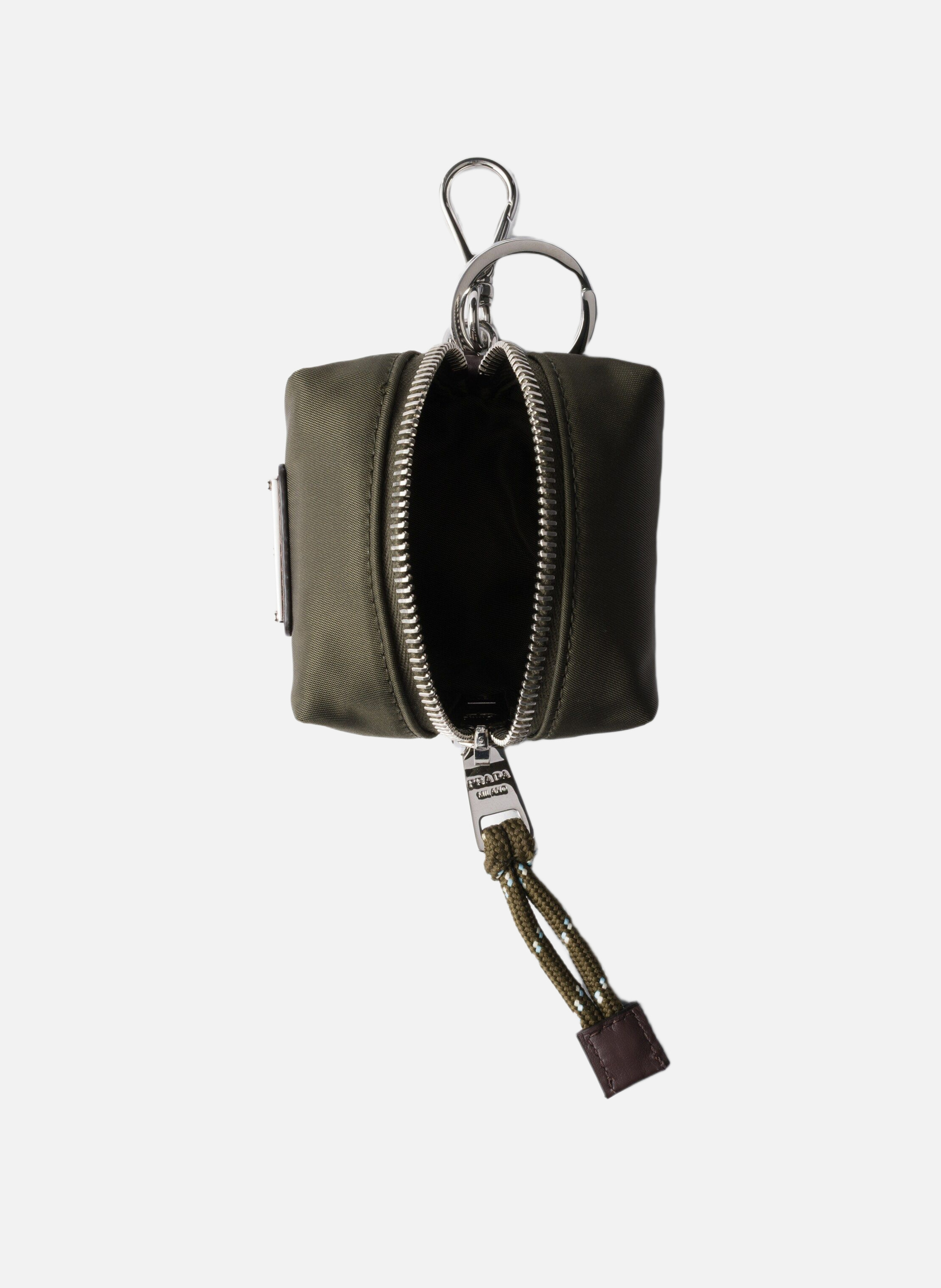 Charm porte-clés prada speedrock en re-nylon PRADA Vert