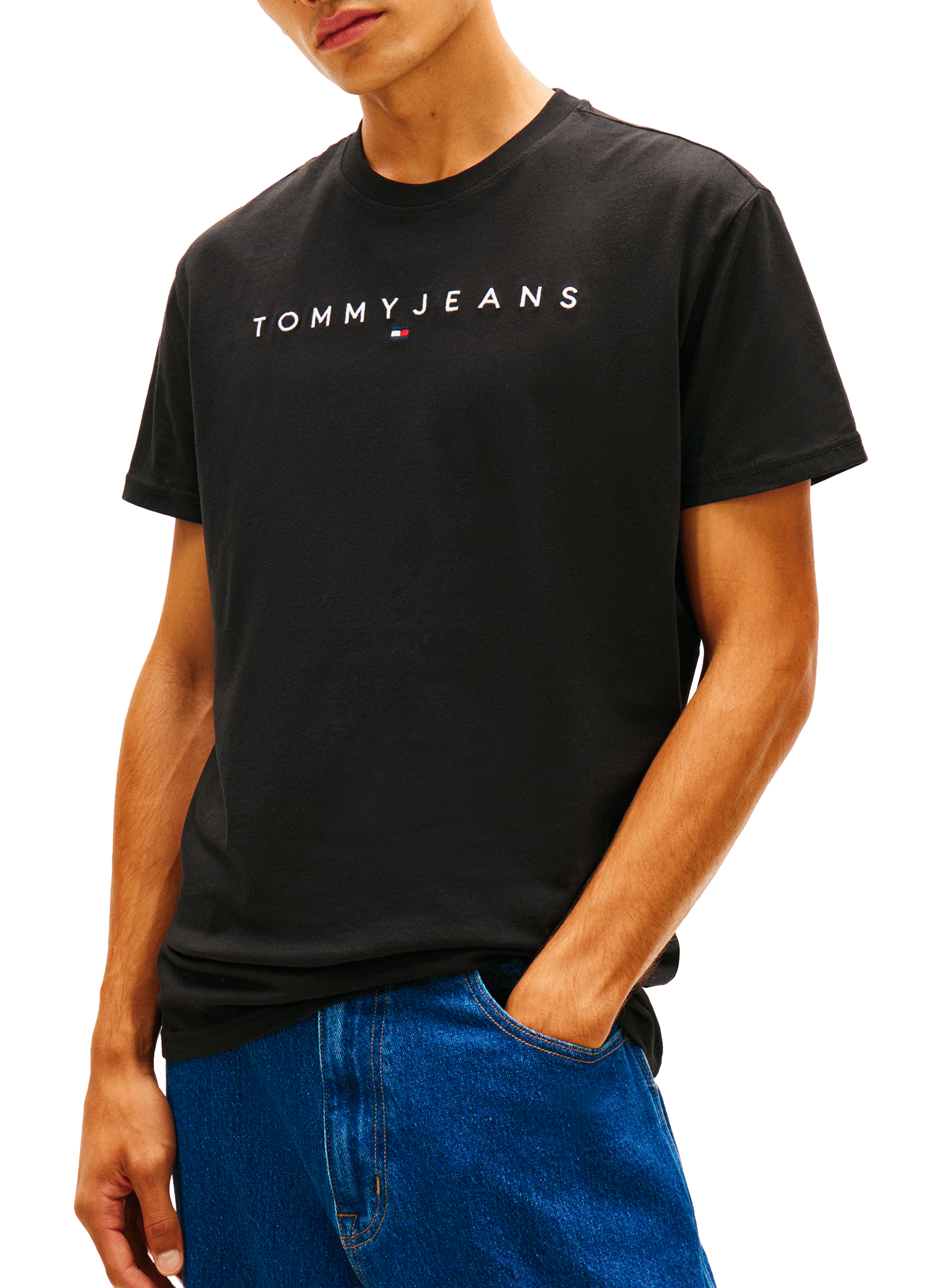 TOMMY HILFIGER SCOOP NECK Black