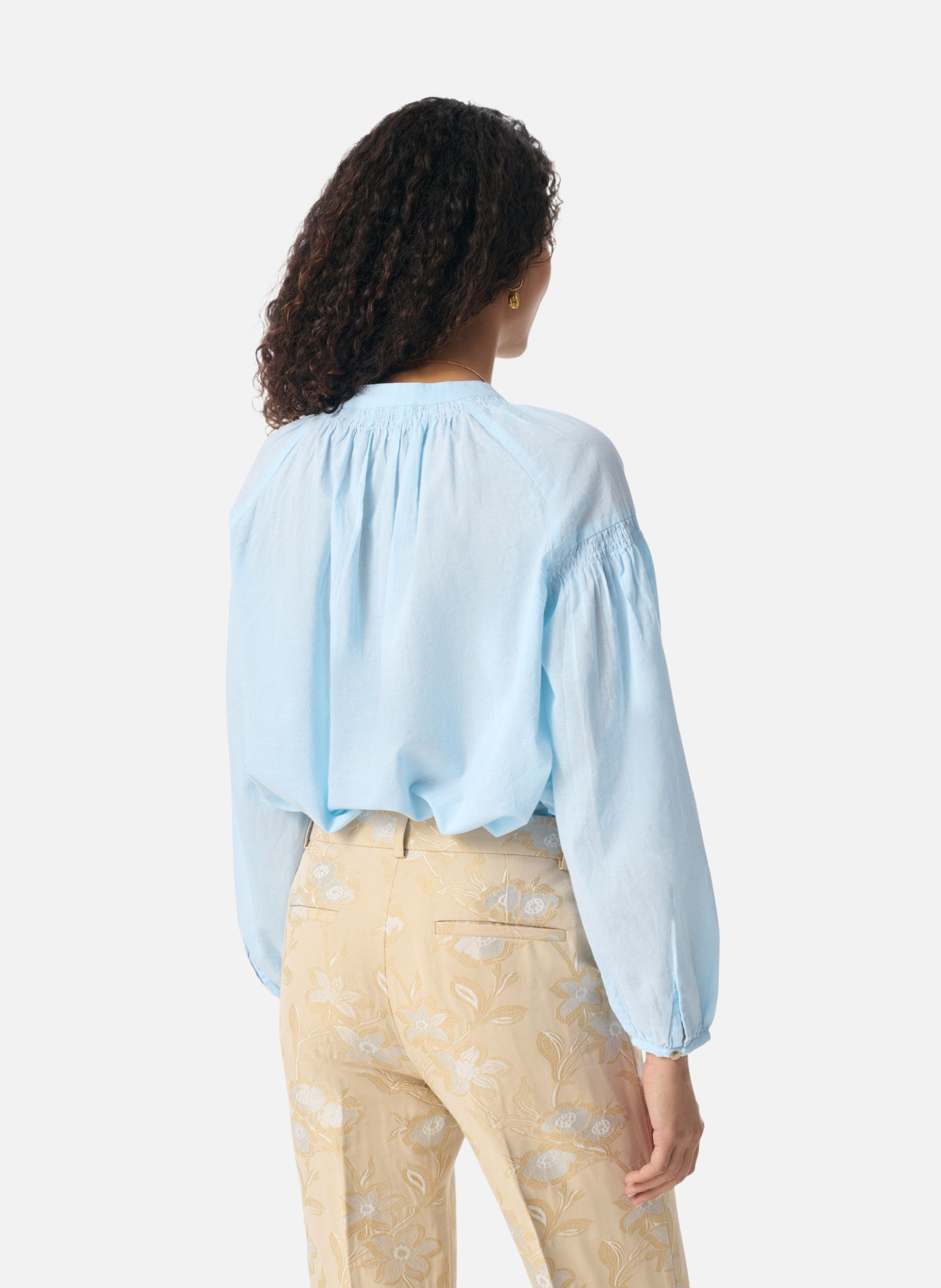 Blouse nipoa VANESSA BRUNO Bleu