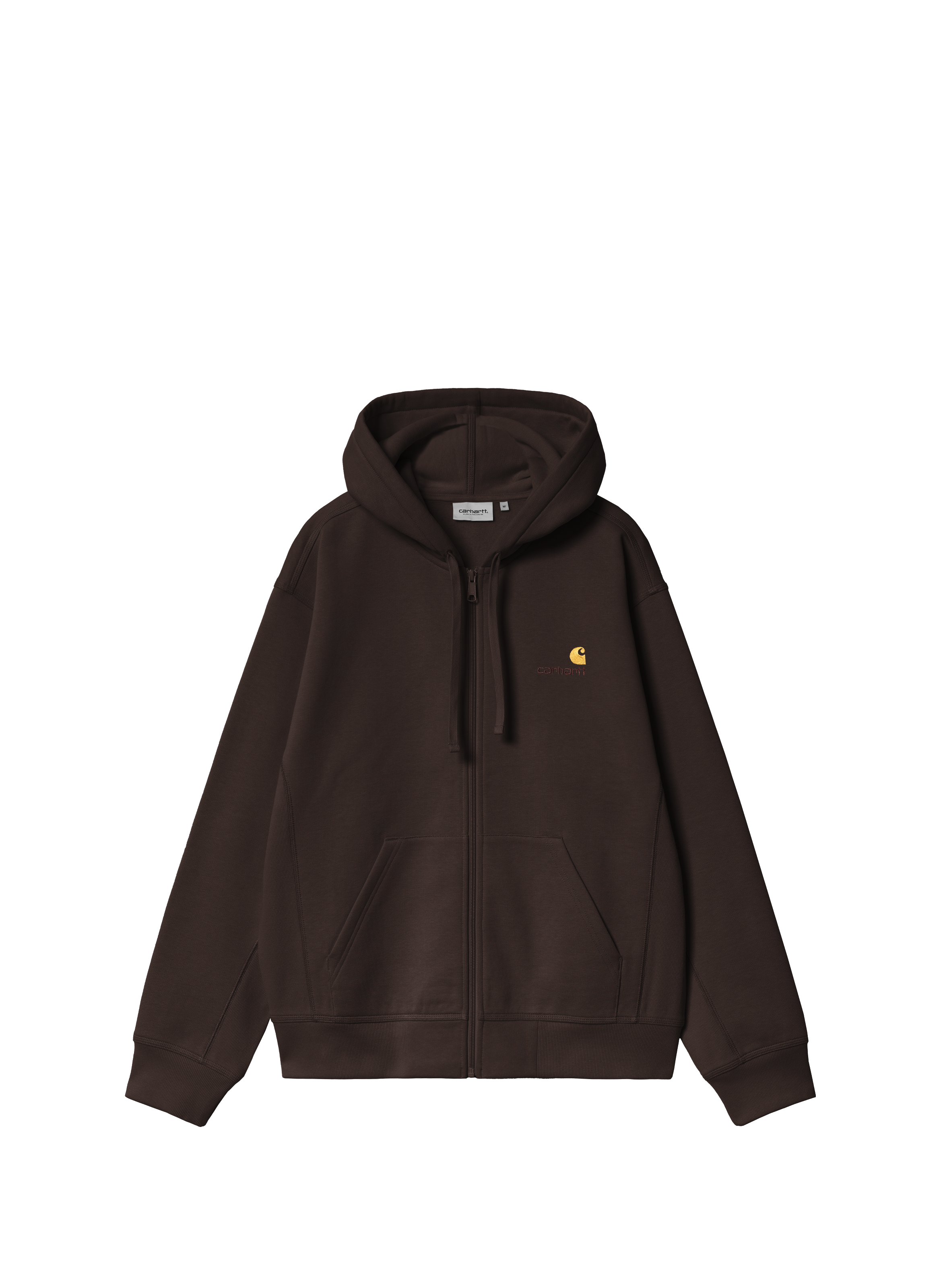 Hoodie ample en coton mélangé CARHARTT WIP Marron