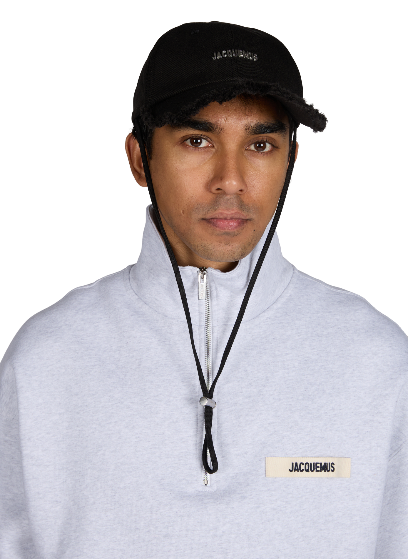 Artichoke Cotton Cap JACQUEMUS Black