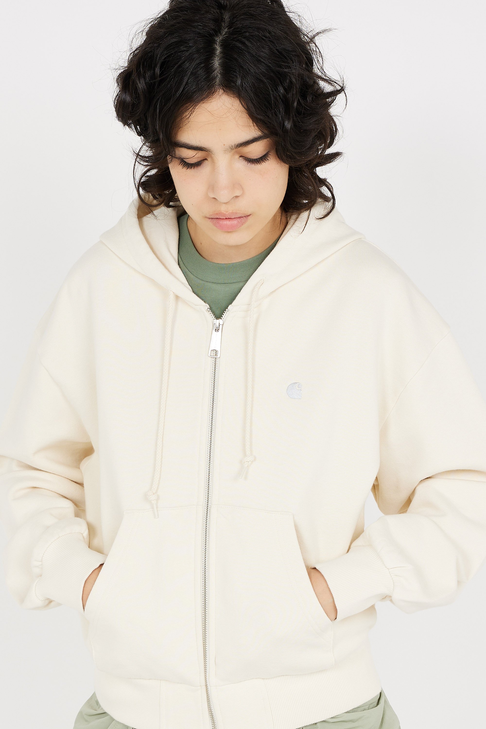 Hoodie w' hooded casey jacket CARHARTT WIP Beige