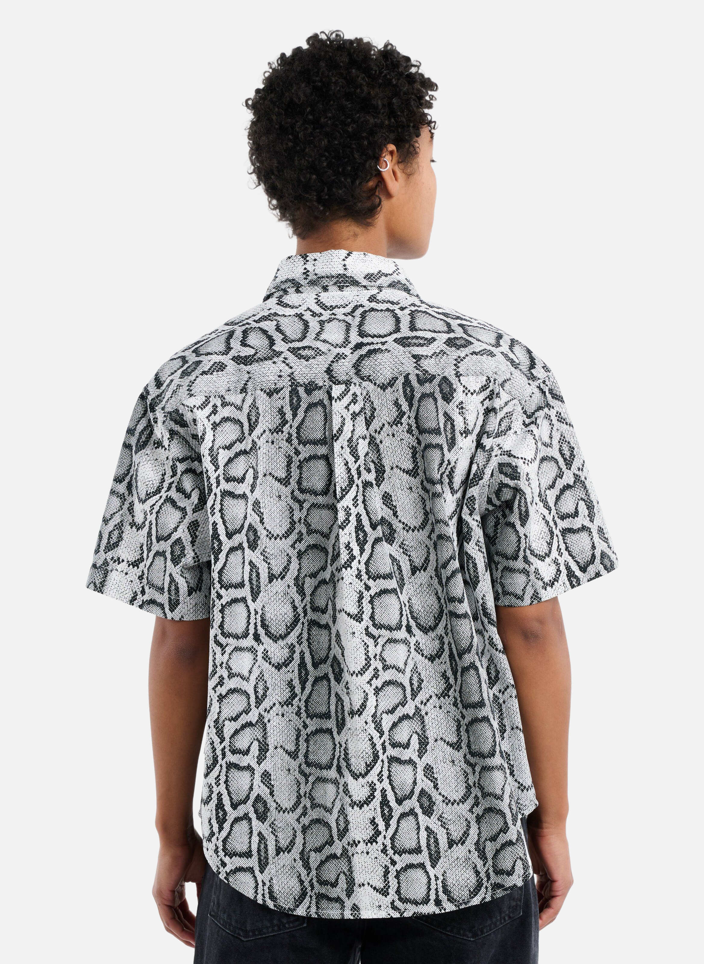 Chemise w' s/s snake camo shirt CARHARTT WIP Gris