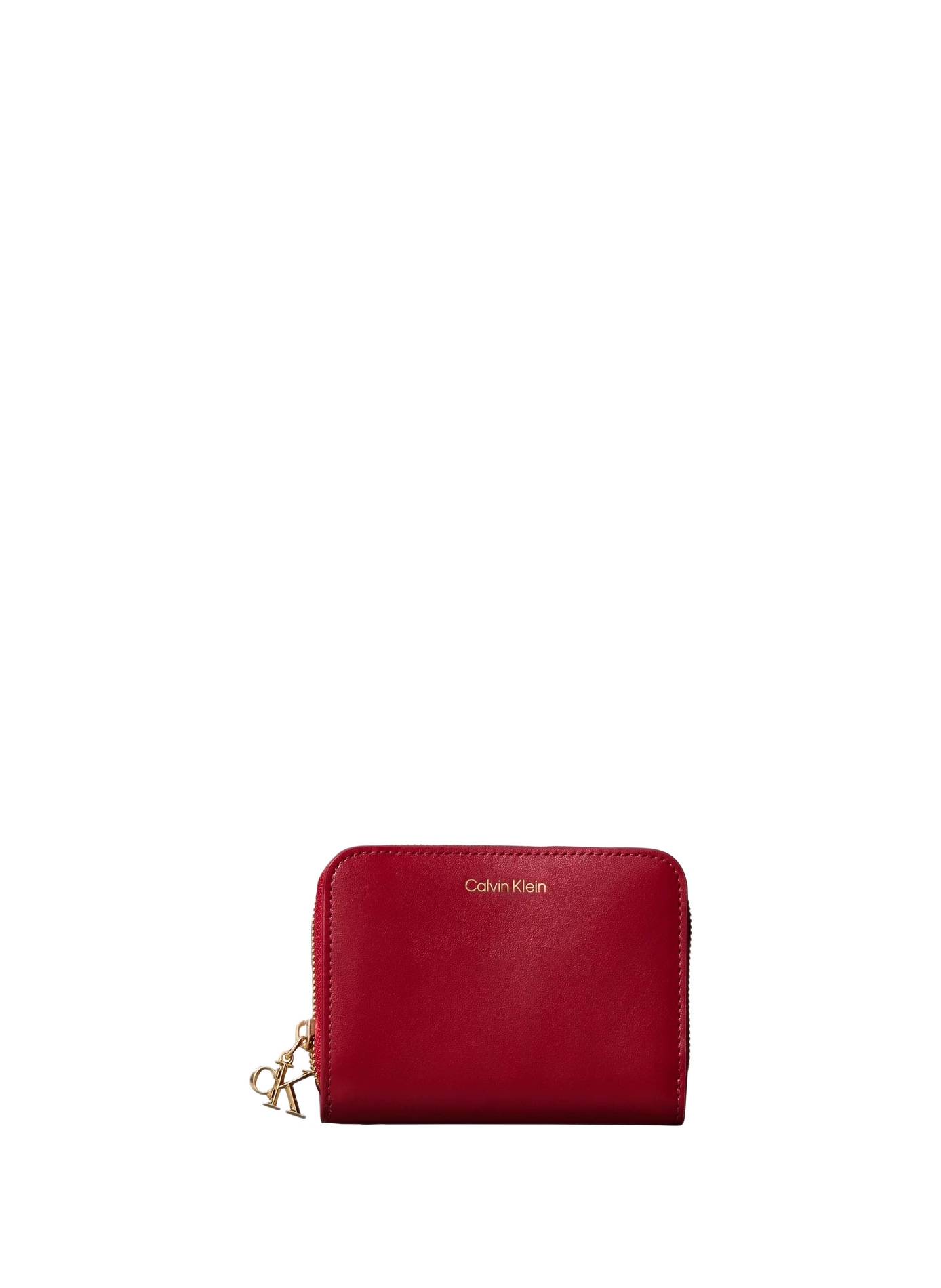 Cartera de cuero CALVIN KLEIN Rojo